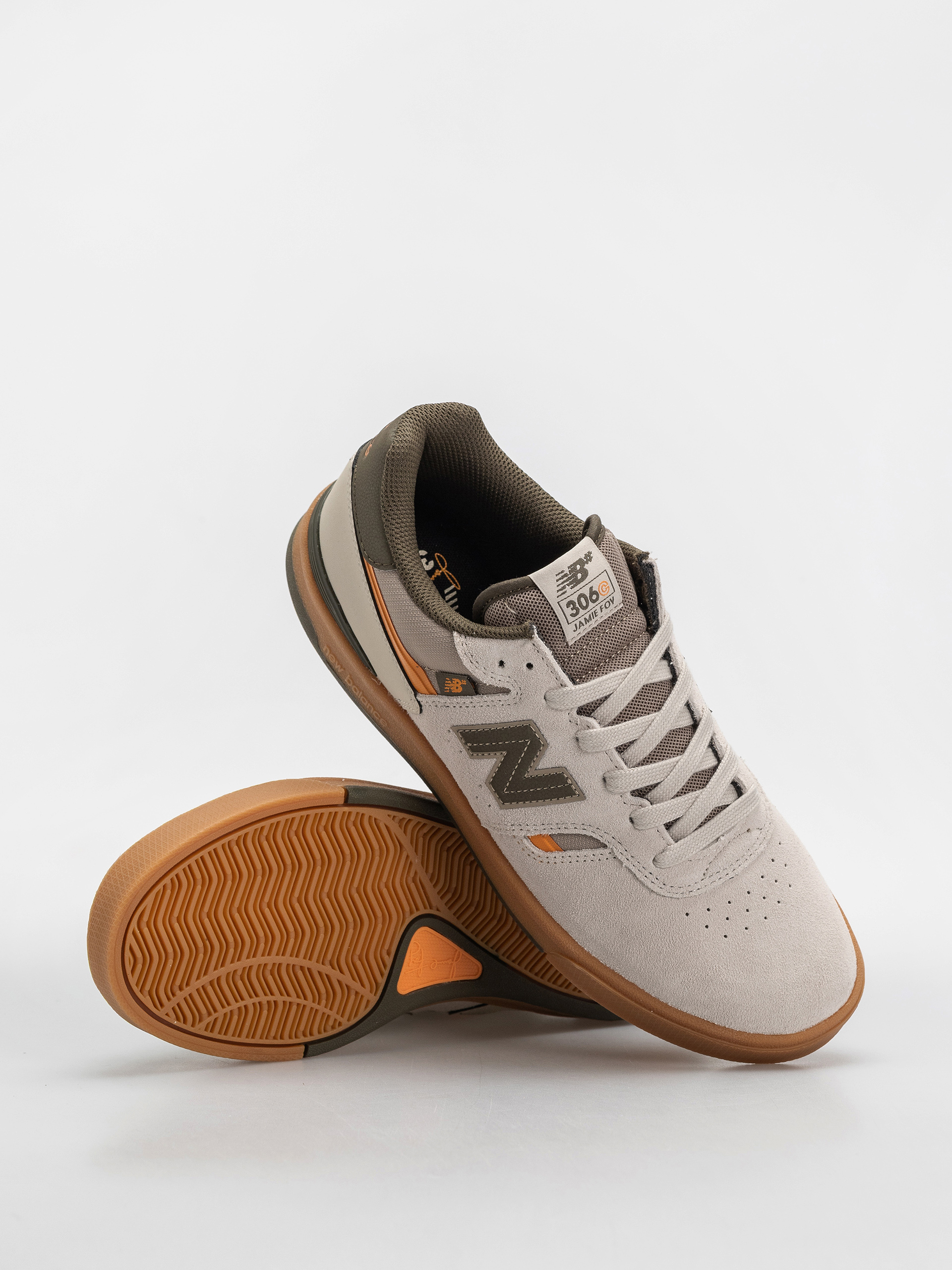 Pantofi New Balance 306 (timberwolf/dark moss)