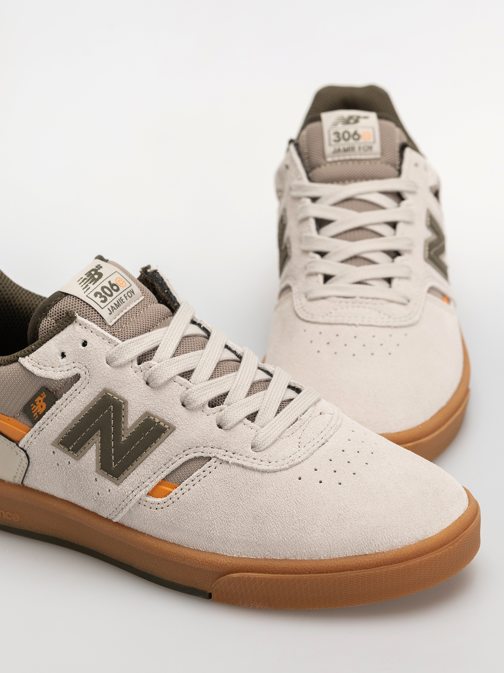 Pantofi New Balance 306 (timberwolf/dark moss)