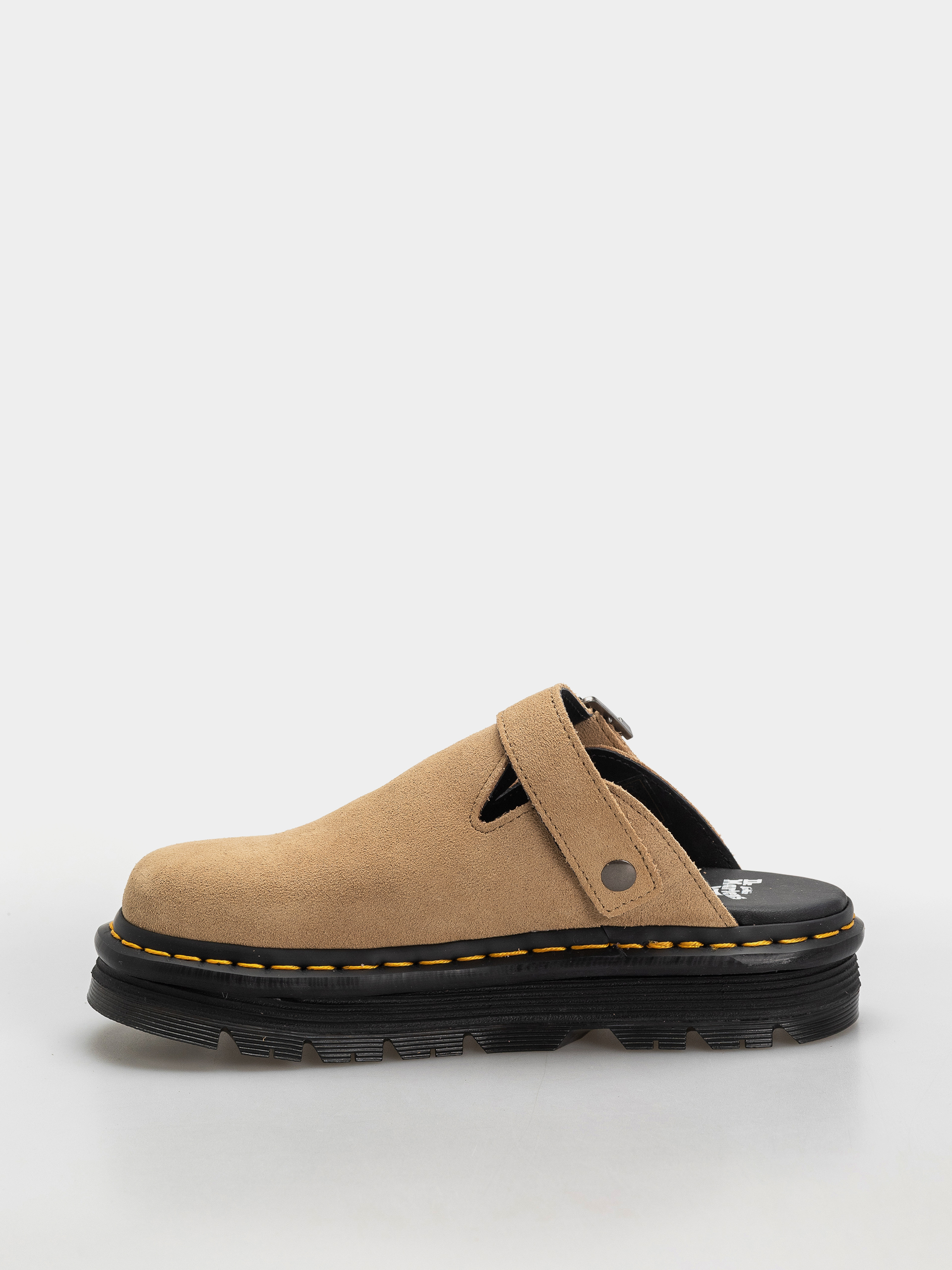 Pantofi Dr. Martens ZebZag Mule (savannah tan suede)