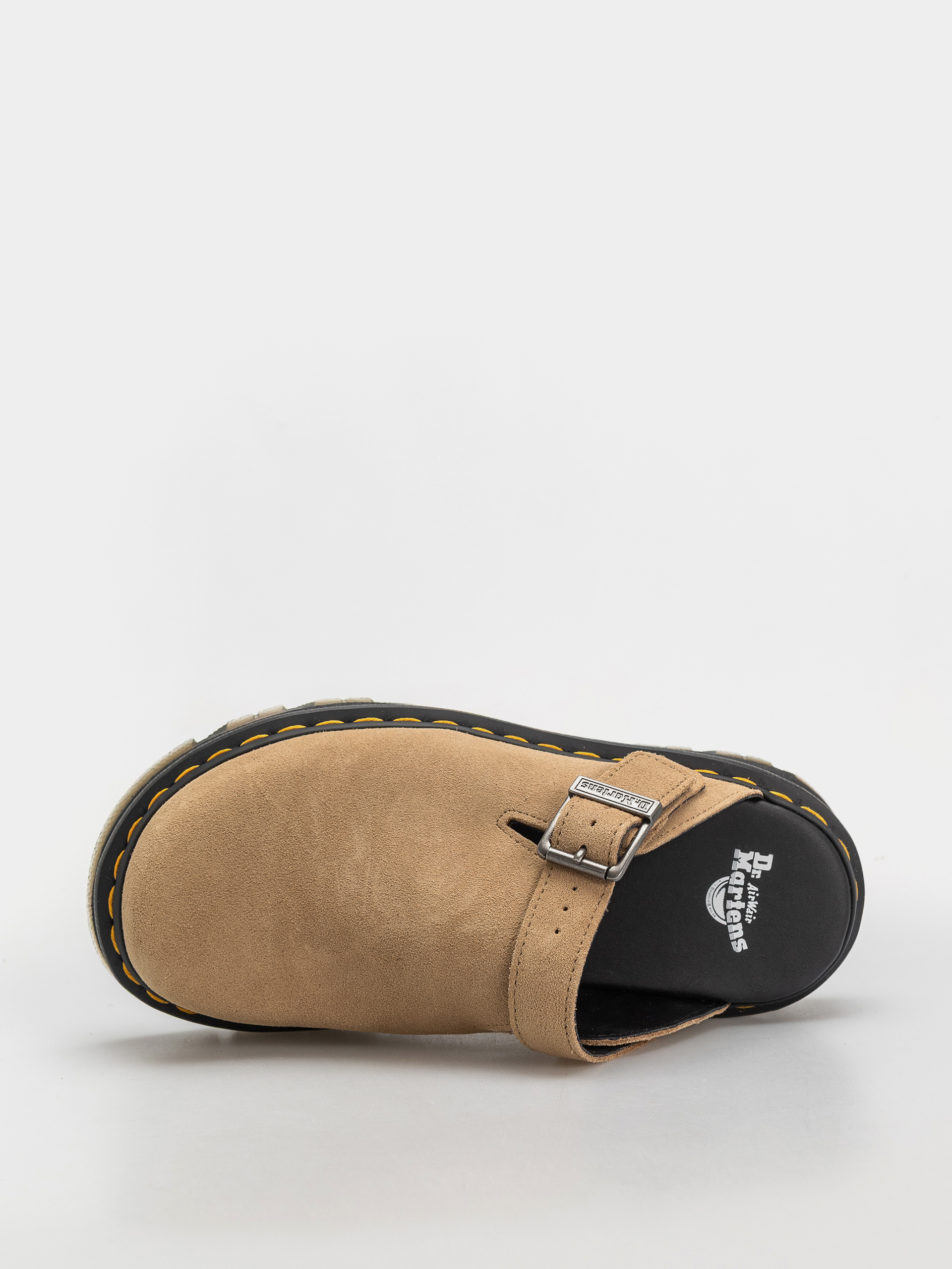 Pantofi Dr. Martens ZebZag Mule (savannah tan suede)