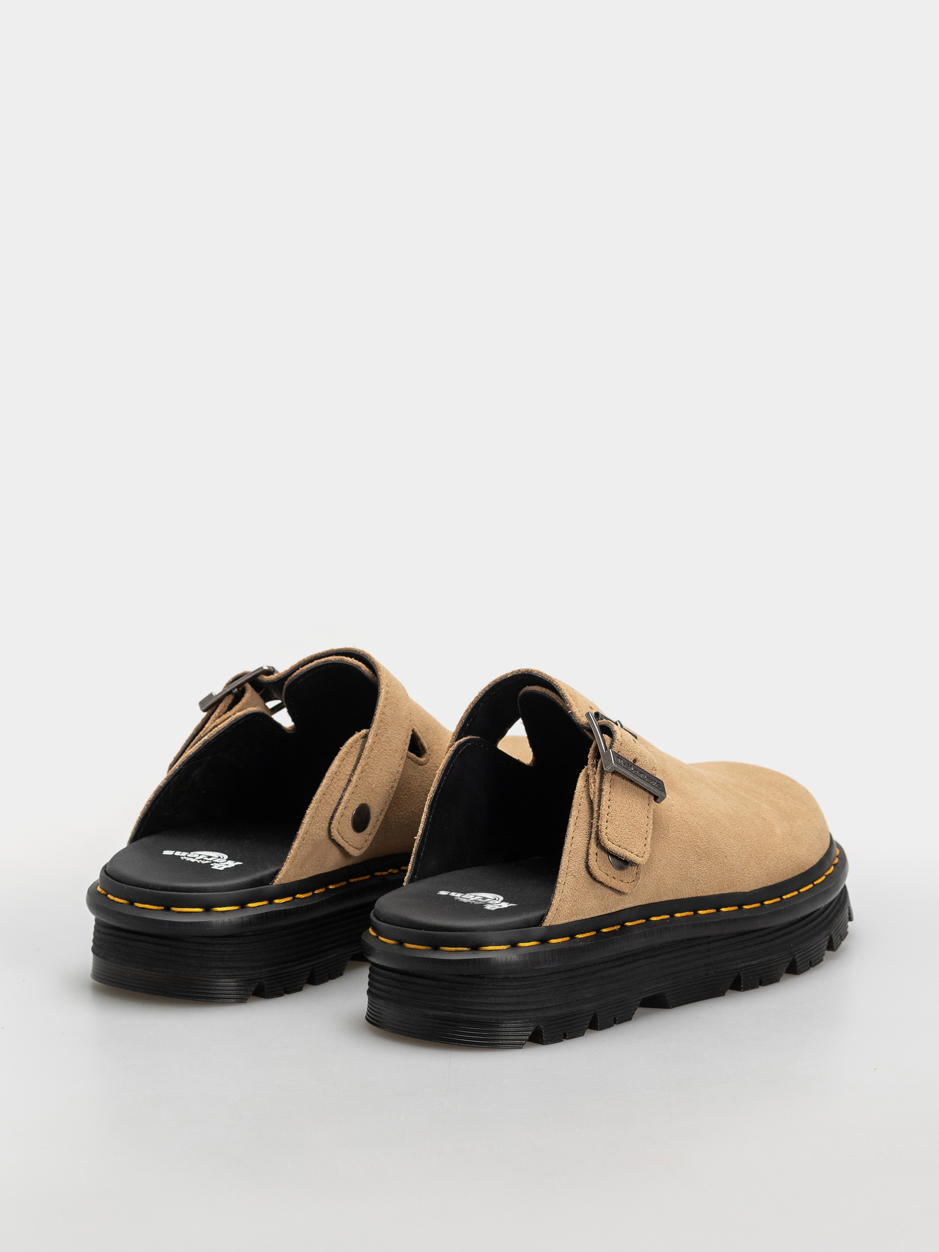 Pantofi Dr. Martens ZebZag Mule (savannah tan suede)