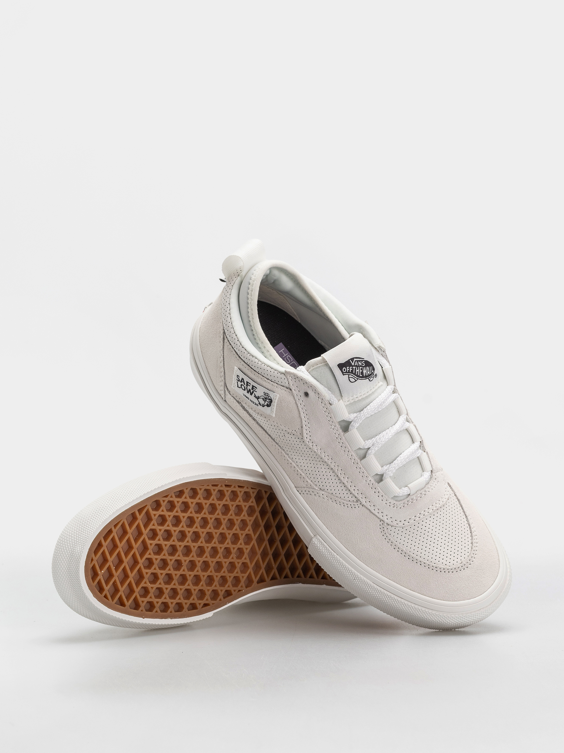 Pantofi Vans Skate Safe Low (blanc de blanc)