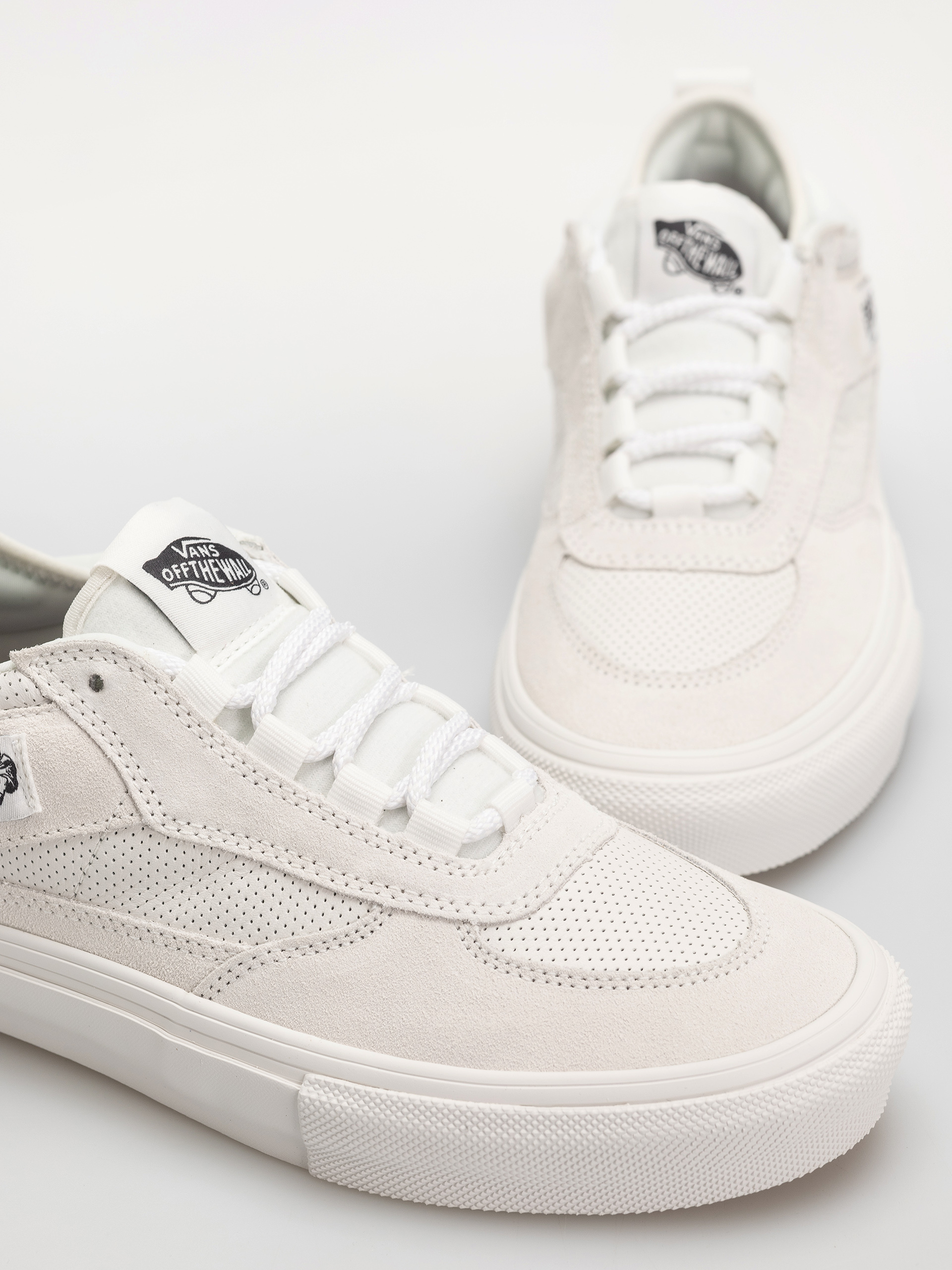 Pantofi Vans Skate Safe Low (blanc de blanc)