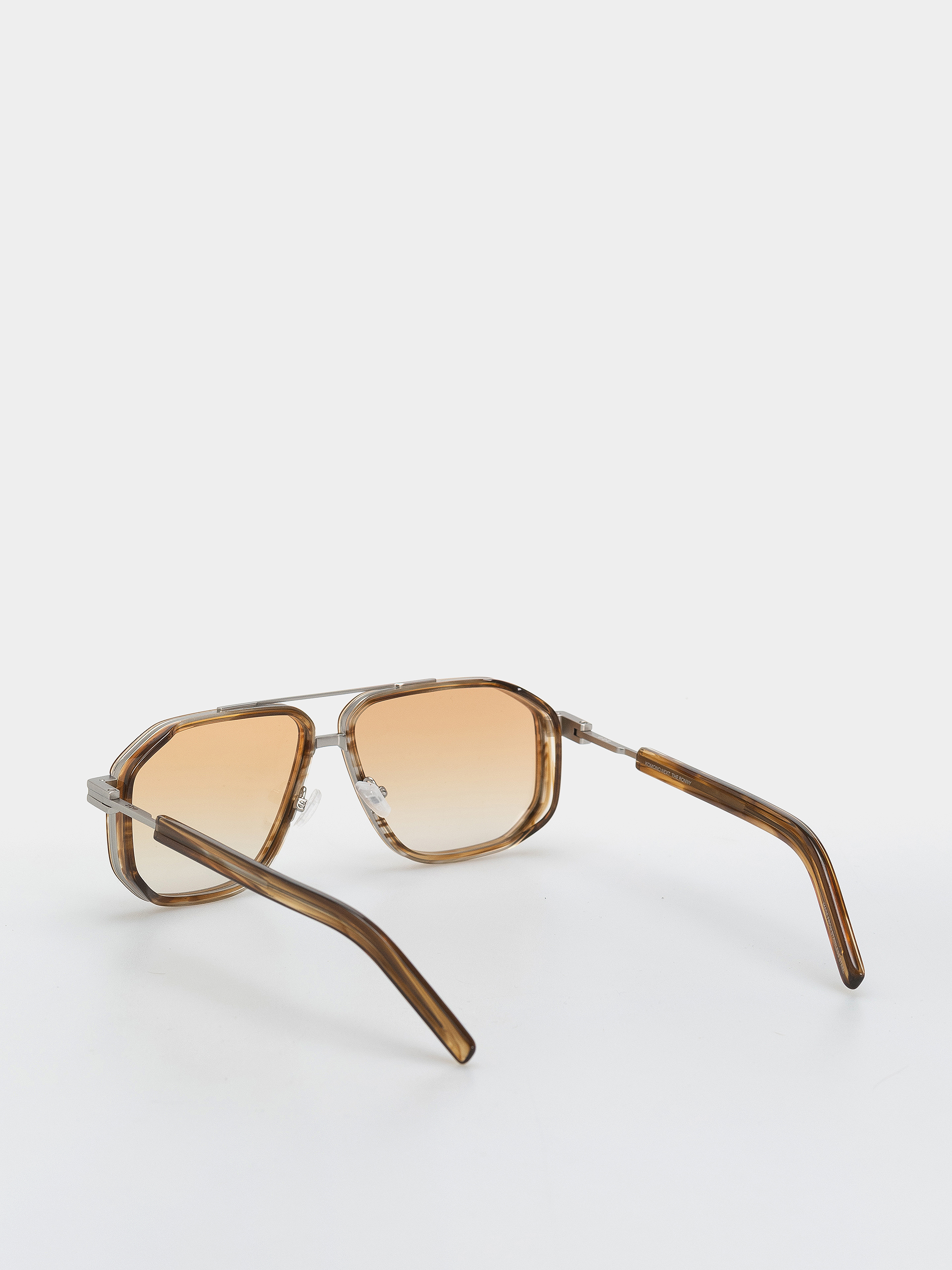 Ochelari de soare Komono Ronny (silver golden nectar)