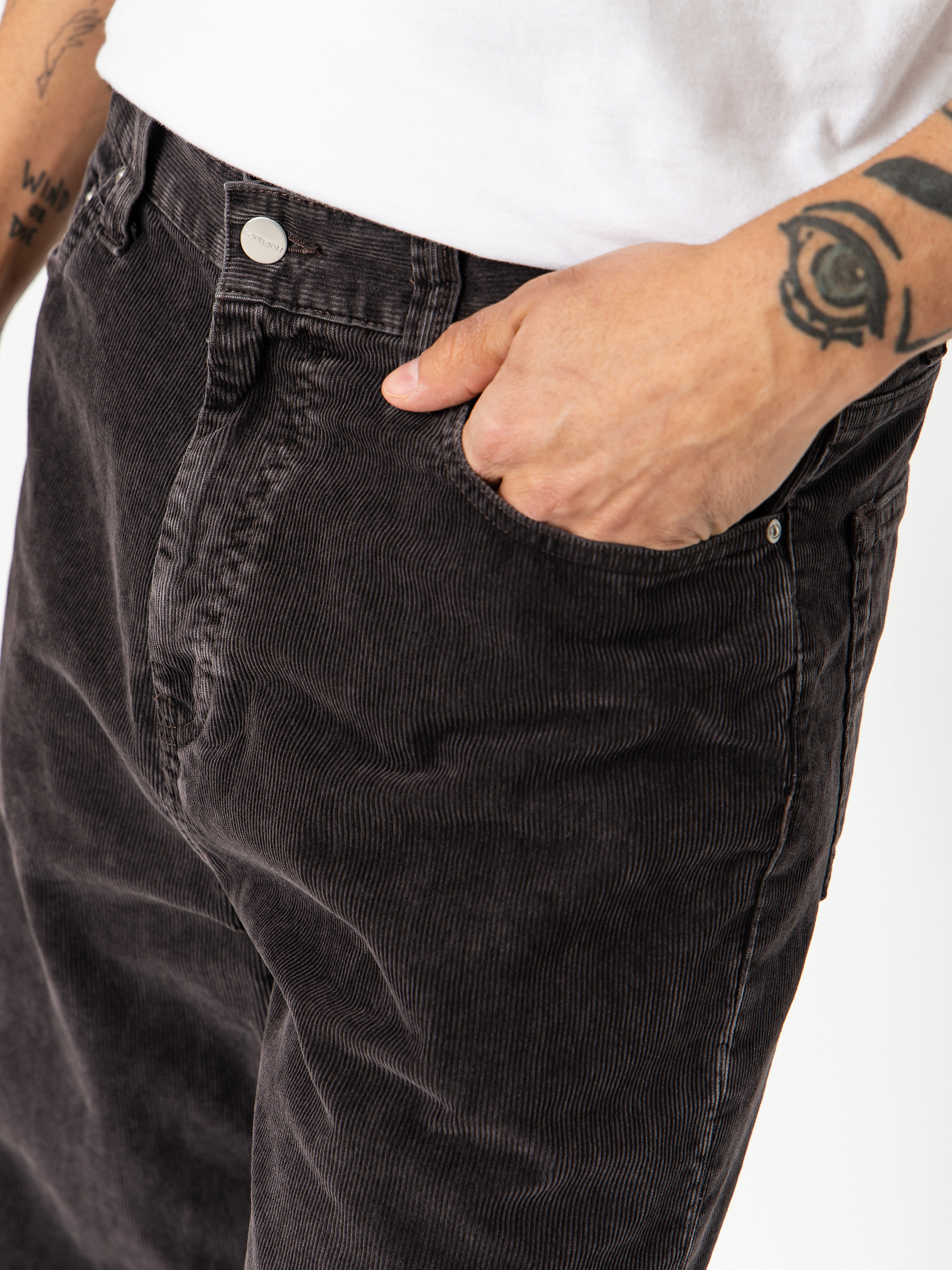 Pantaloni Carhartt WIP Aaron (shale)