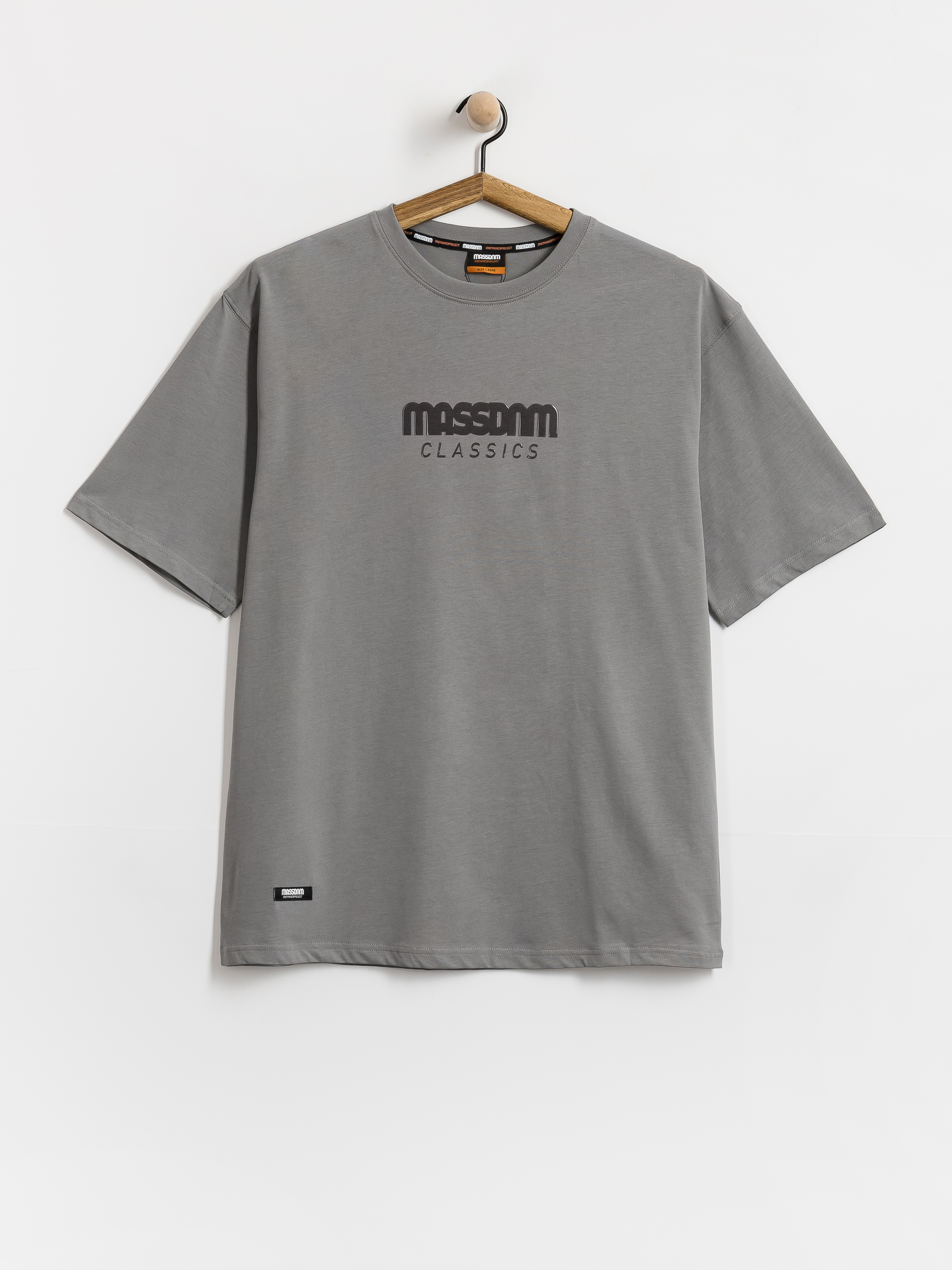 Tricou MassDnm Classics (light asphalt)