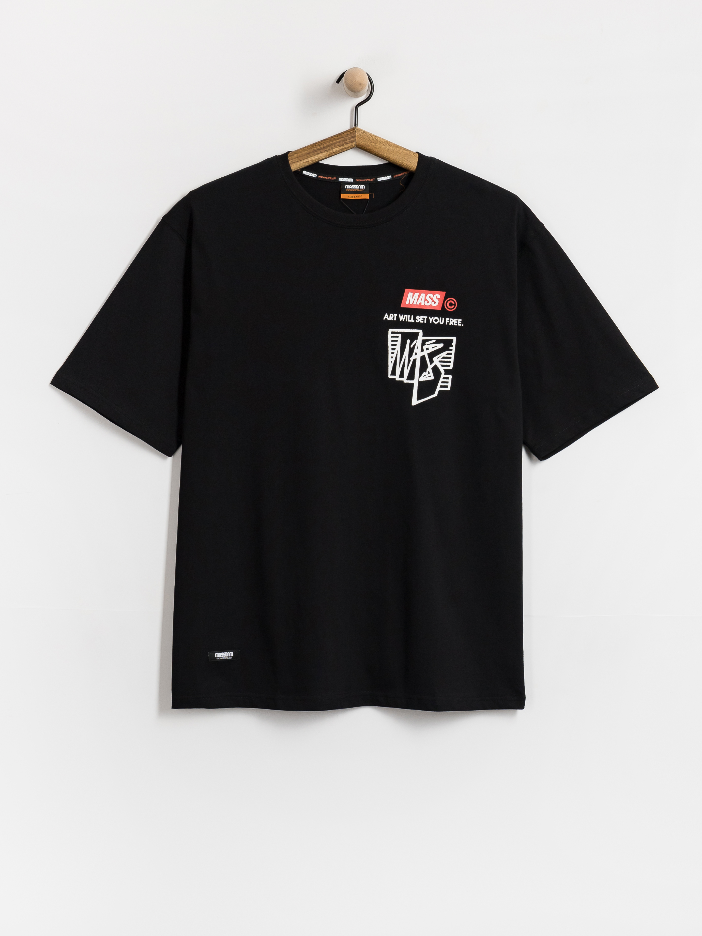Tricou MassDnm Pablo (black)