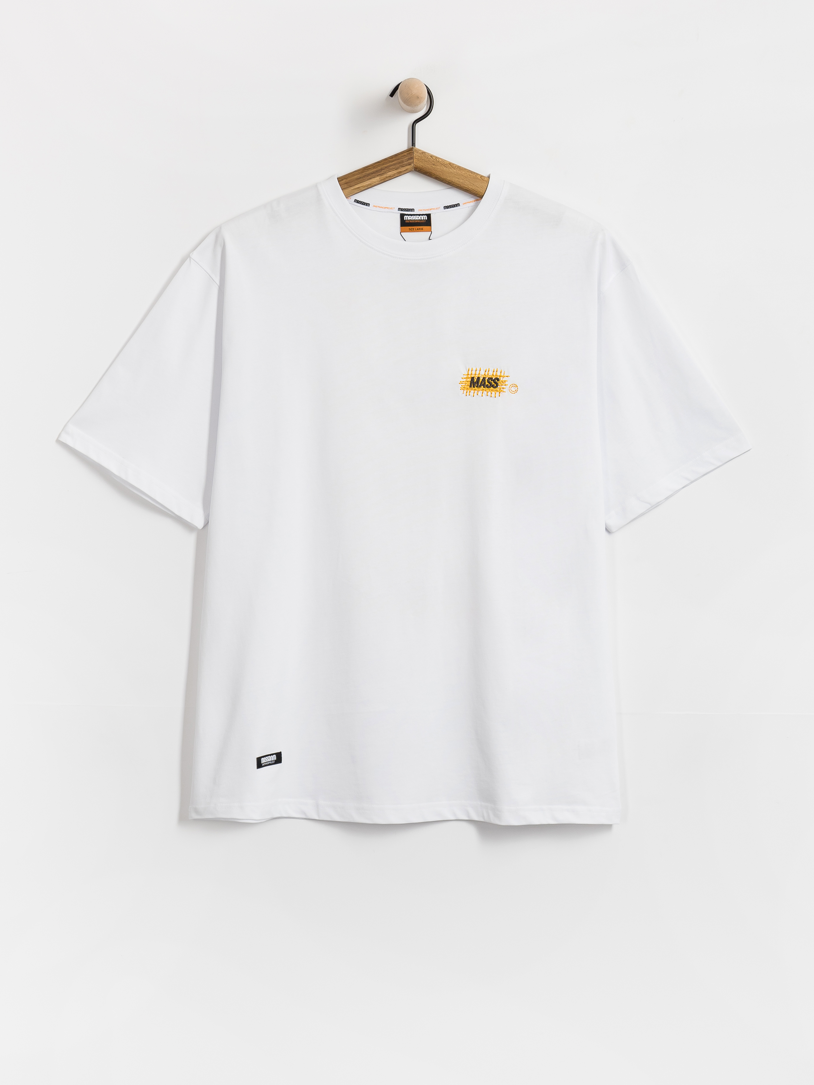 Tricou MassDnm Scratch Box (white)
