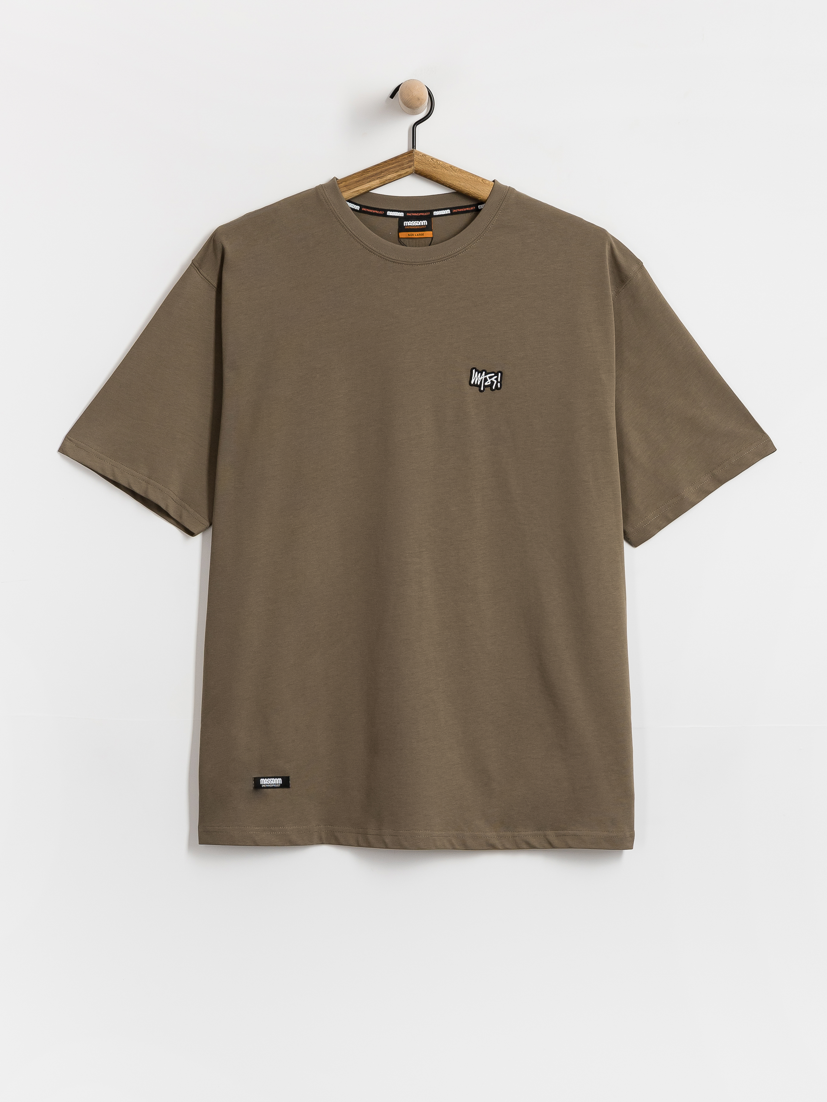 Tricou MassDnm Signature Patch (brown)