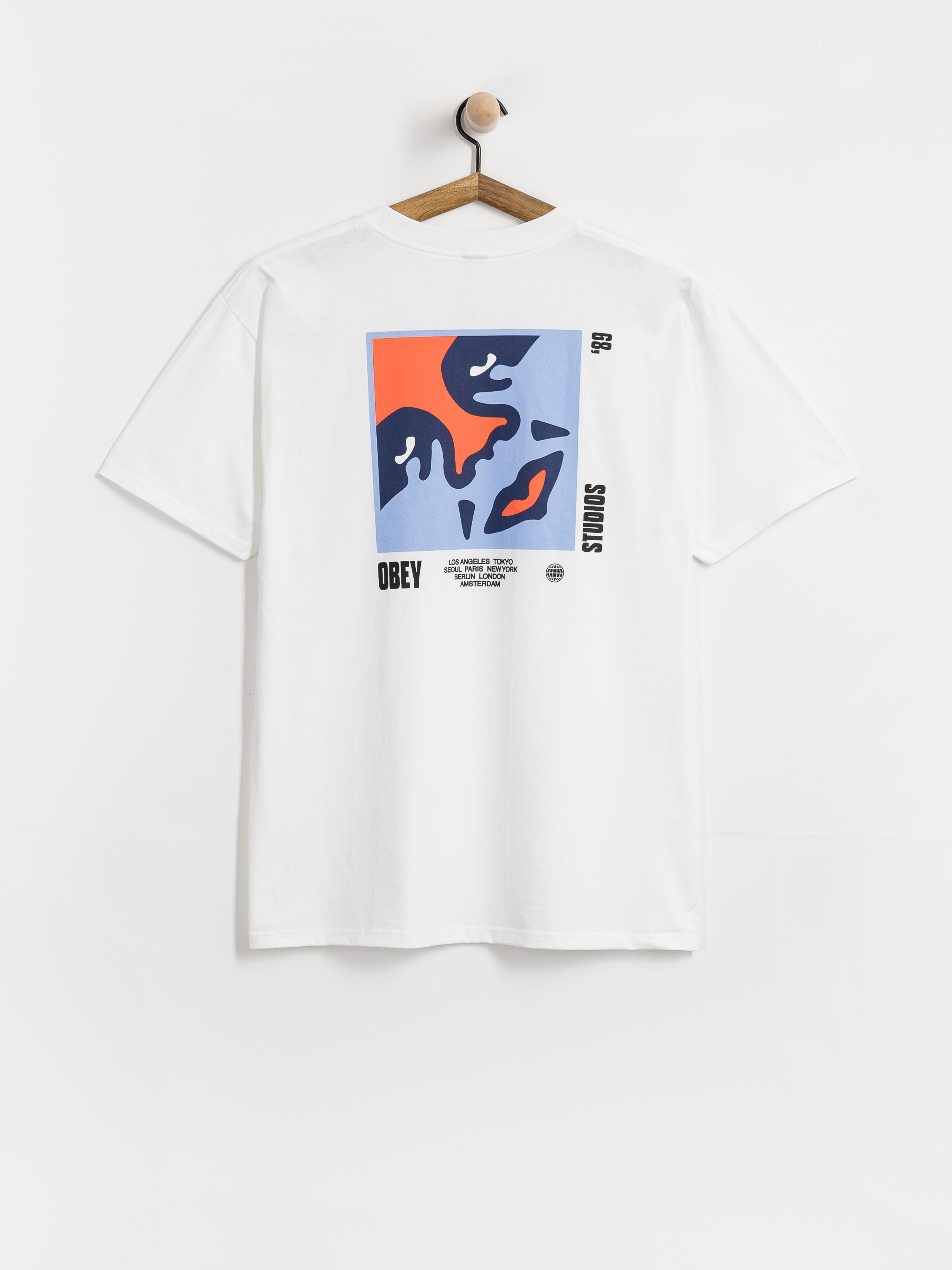 Tricou OBEY Icon 89 (white)