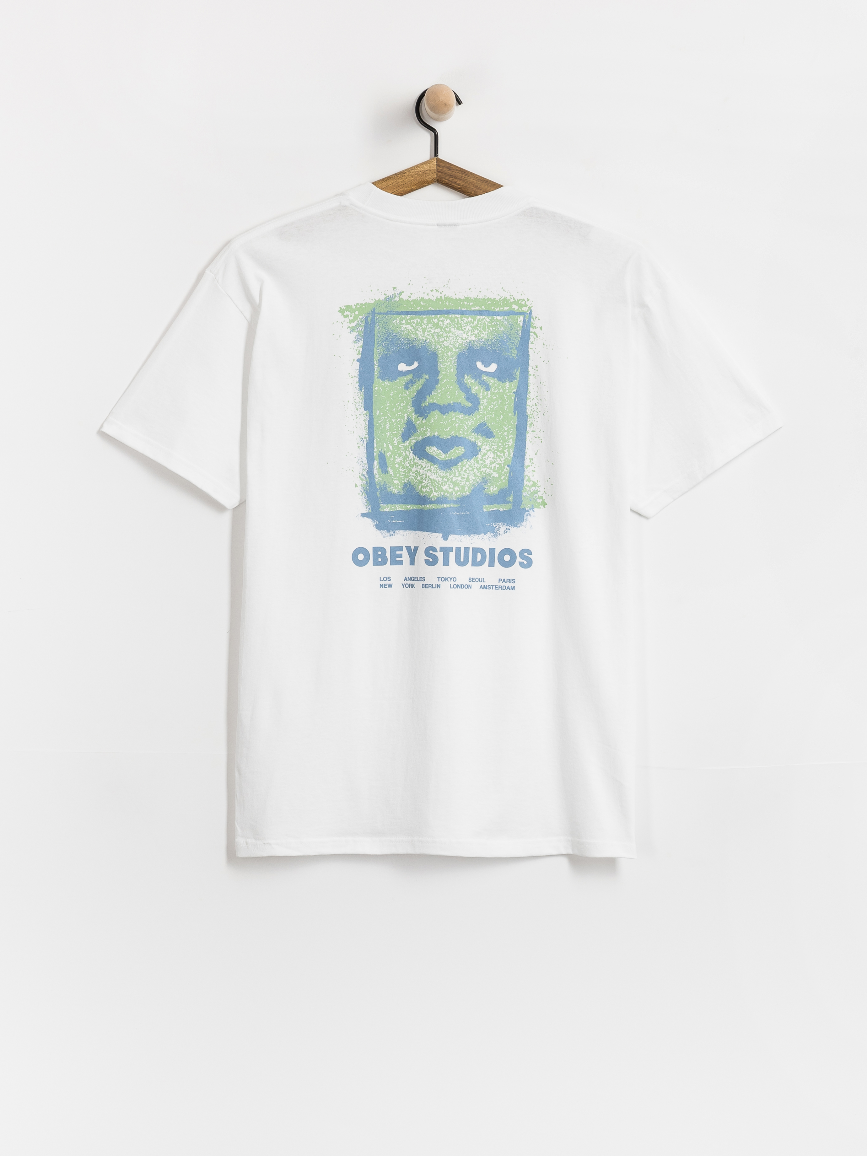 Tricou OBEY Chalky Icon (white)