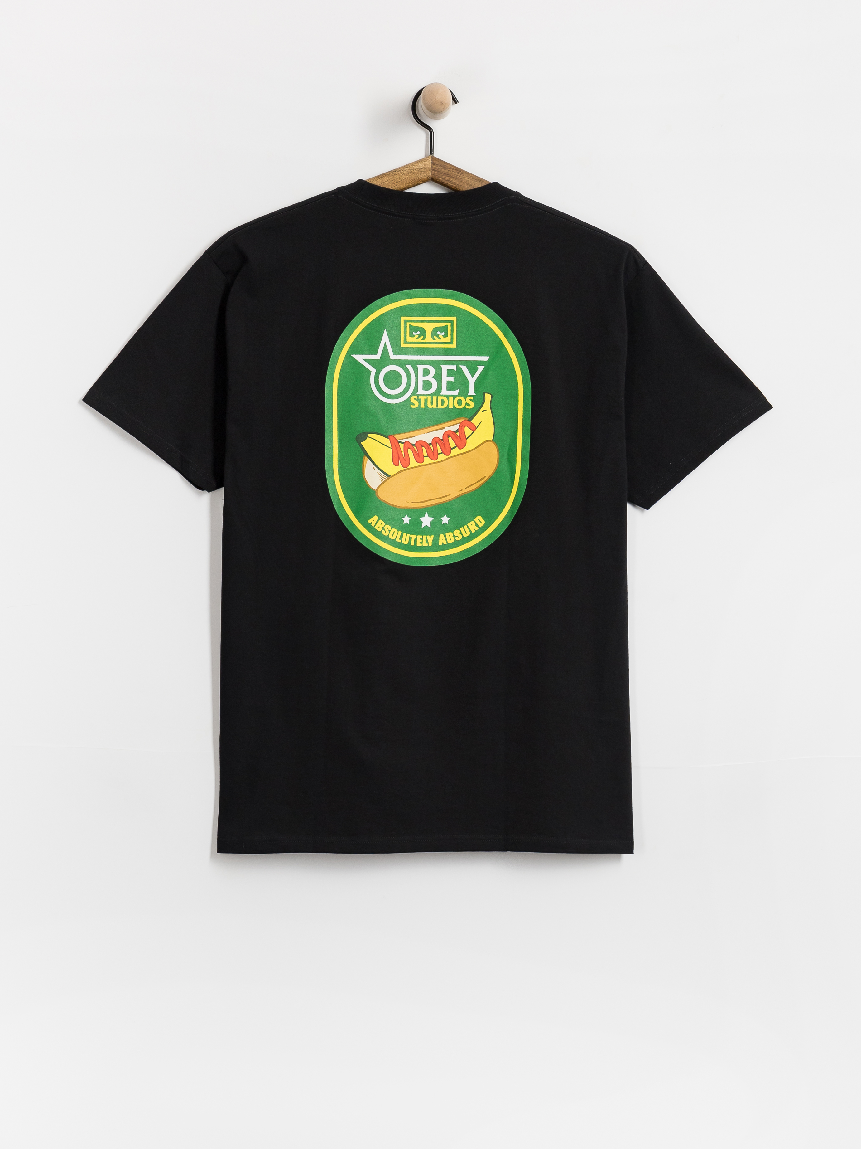 Tricou OBEY Absolutely Absurd (black)