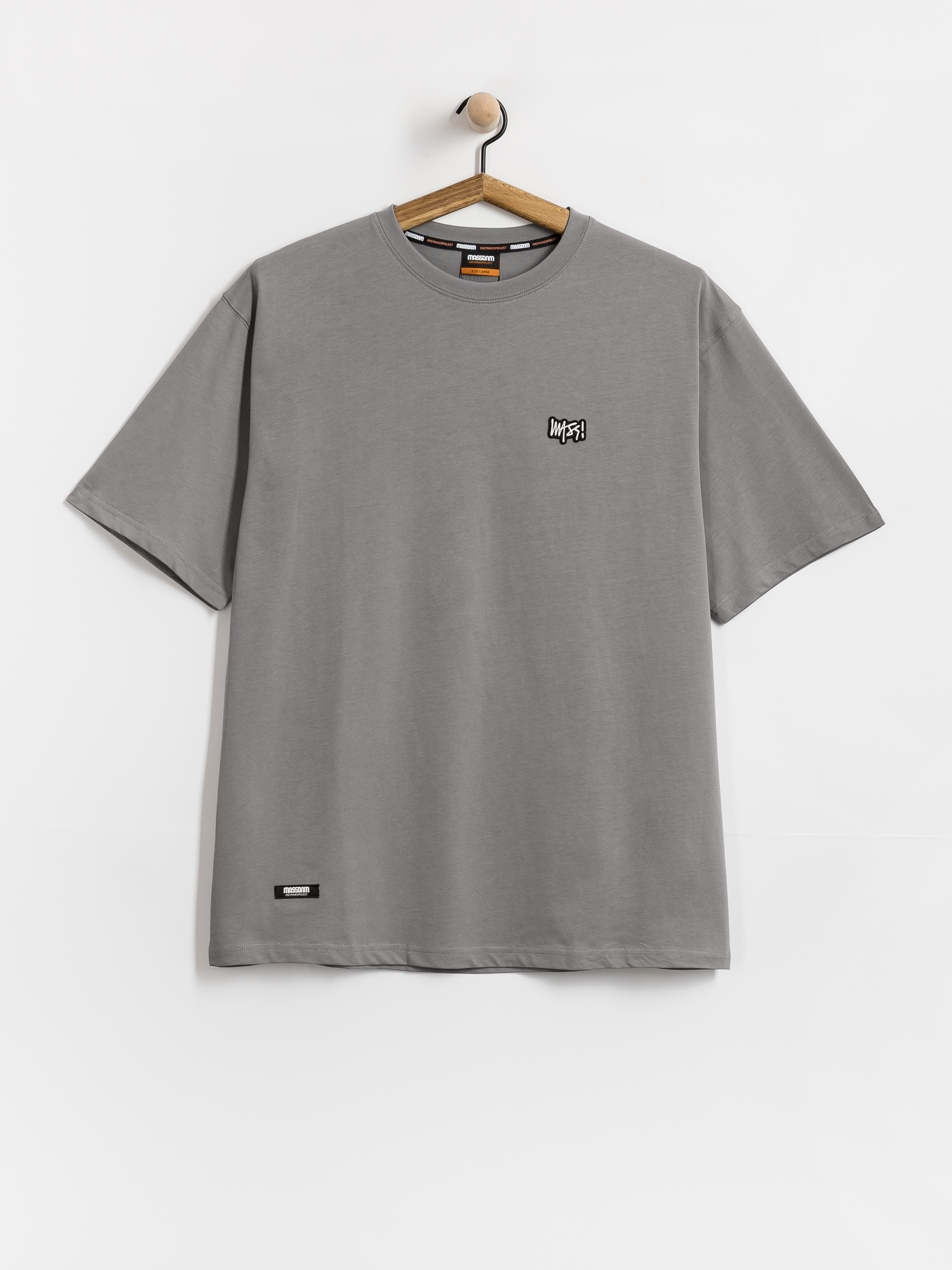 Tricou MassDnm Signature Patch (asphalt)