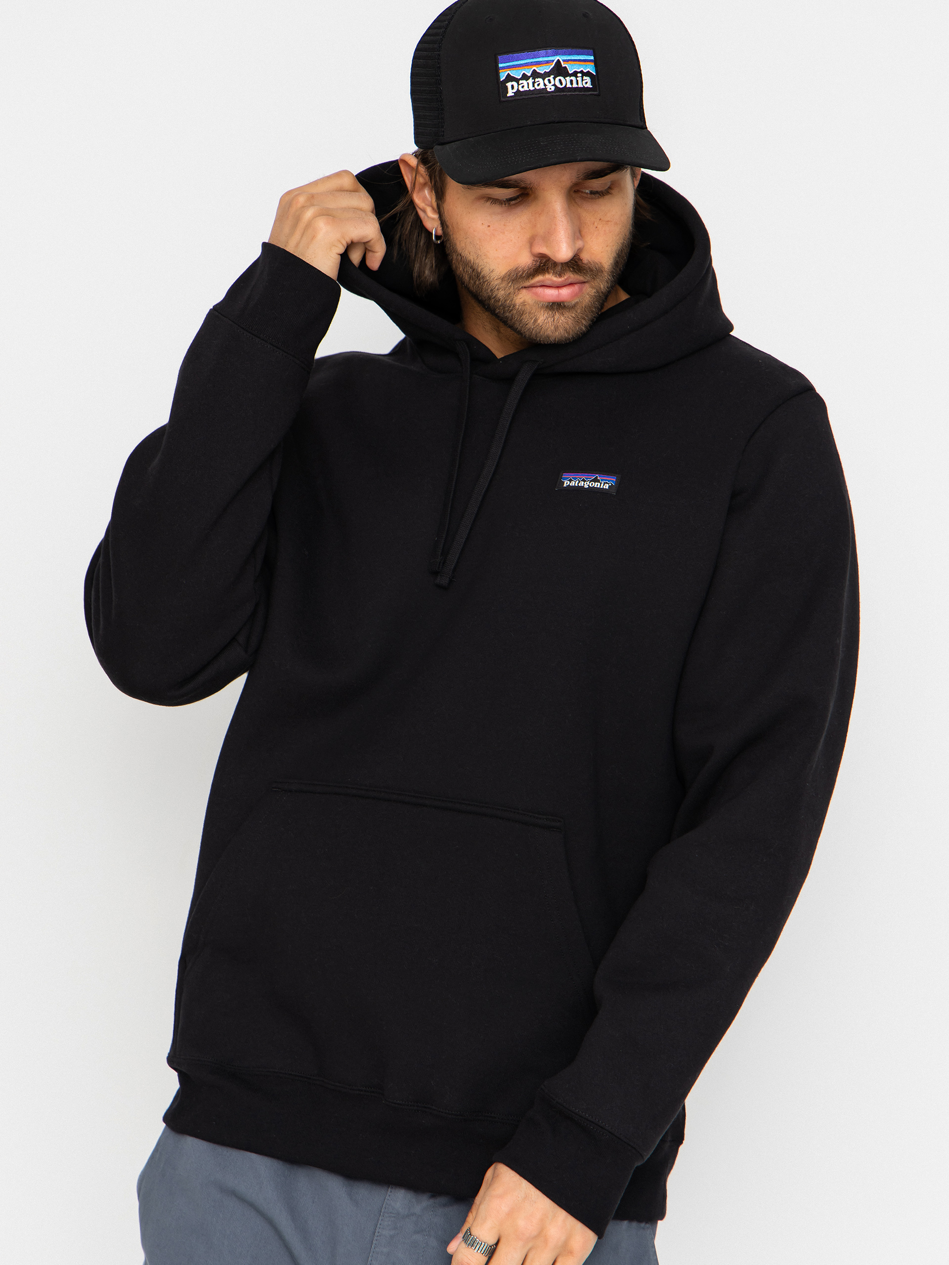 Hanorac cu glugă Patagonia P 6 Label Uprisal HD