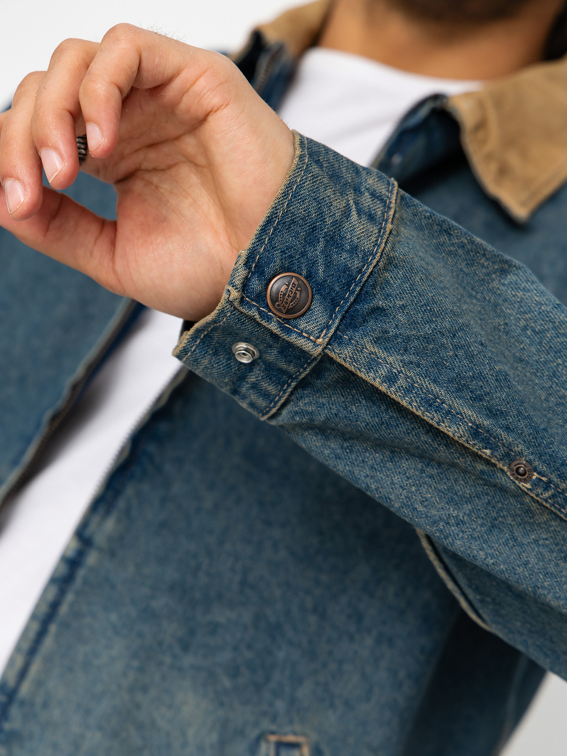 Geacă Dickies Denim Painter (khaki tinted blue)