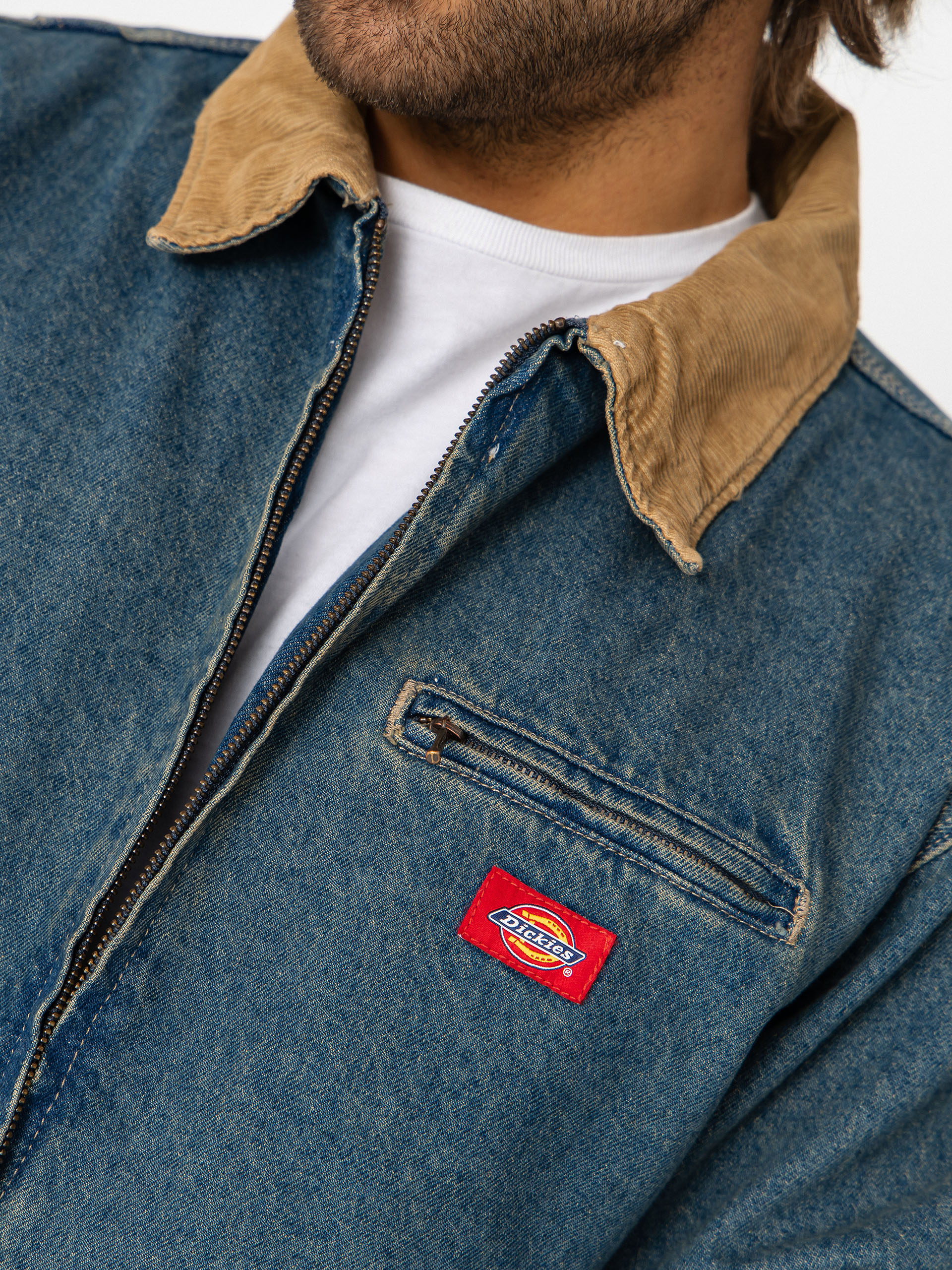Geacă Dickies Denim Painter (khaki tinted blue)
