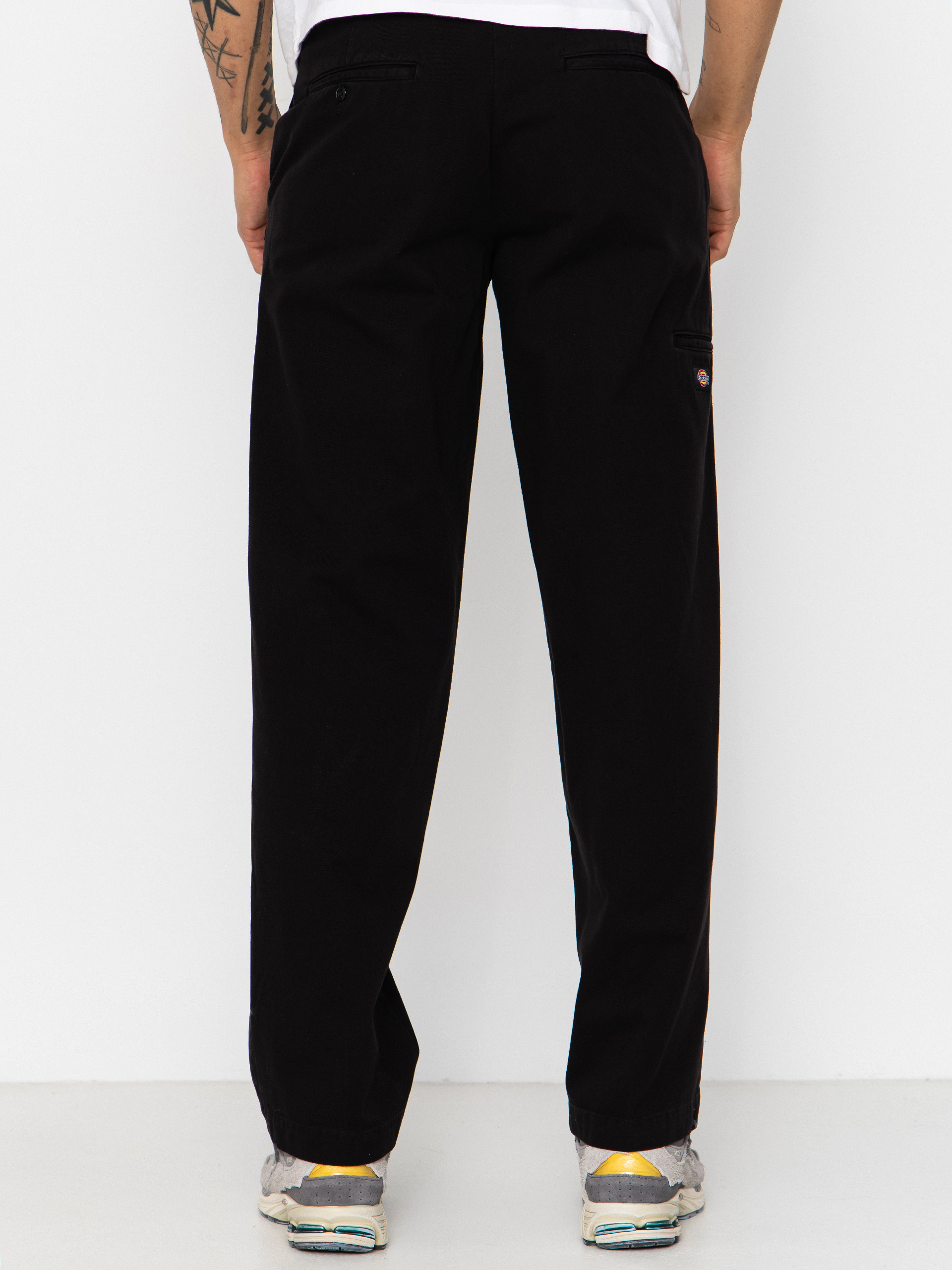 Pantaloni Dickies 247 Loose Garment Dyed Work (black)