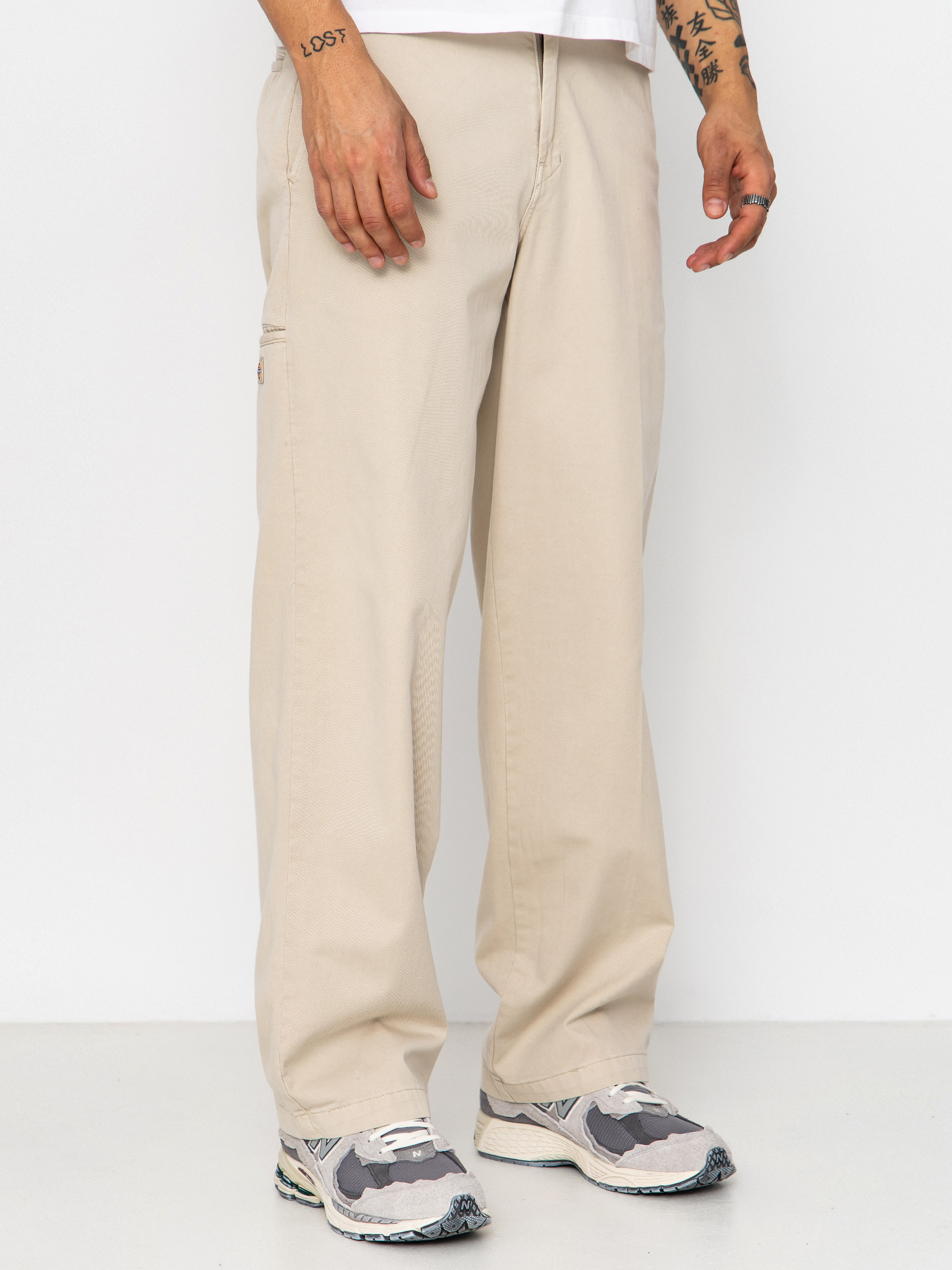 Pantaloni Dickies 247 Loose Garment Dyed Work (stone)