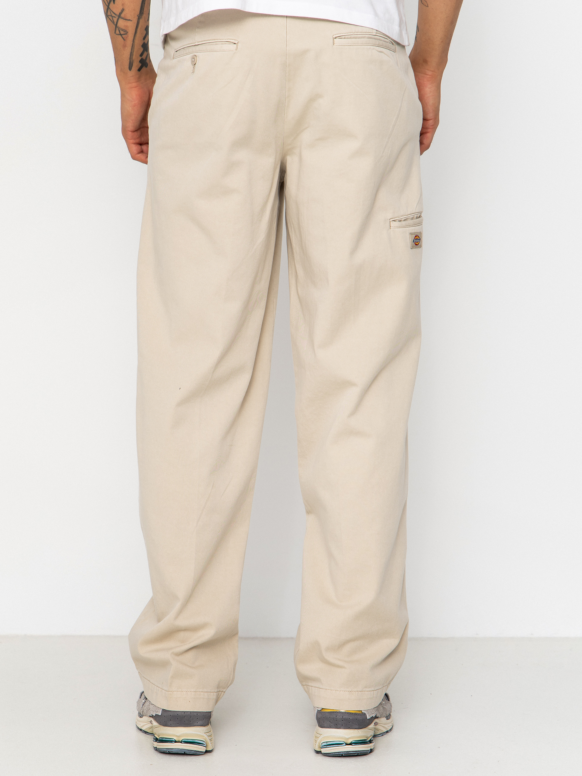 Pantaloni Dickies 247 Loose Garment Dyed Work (stone)
