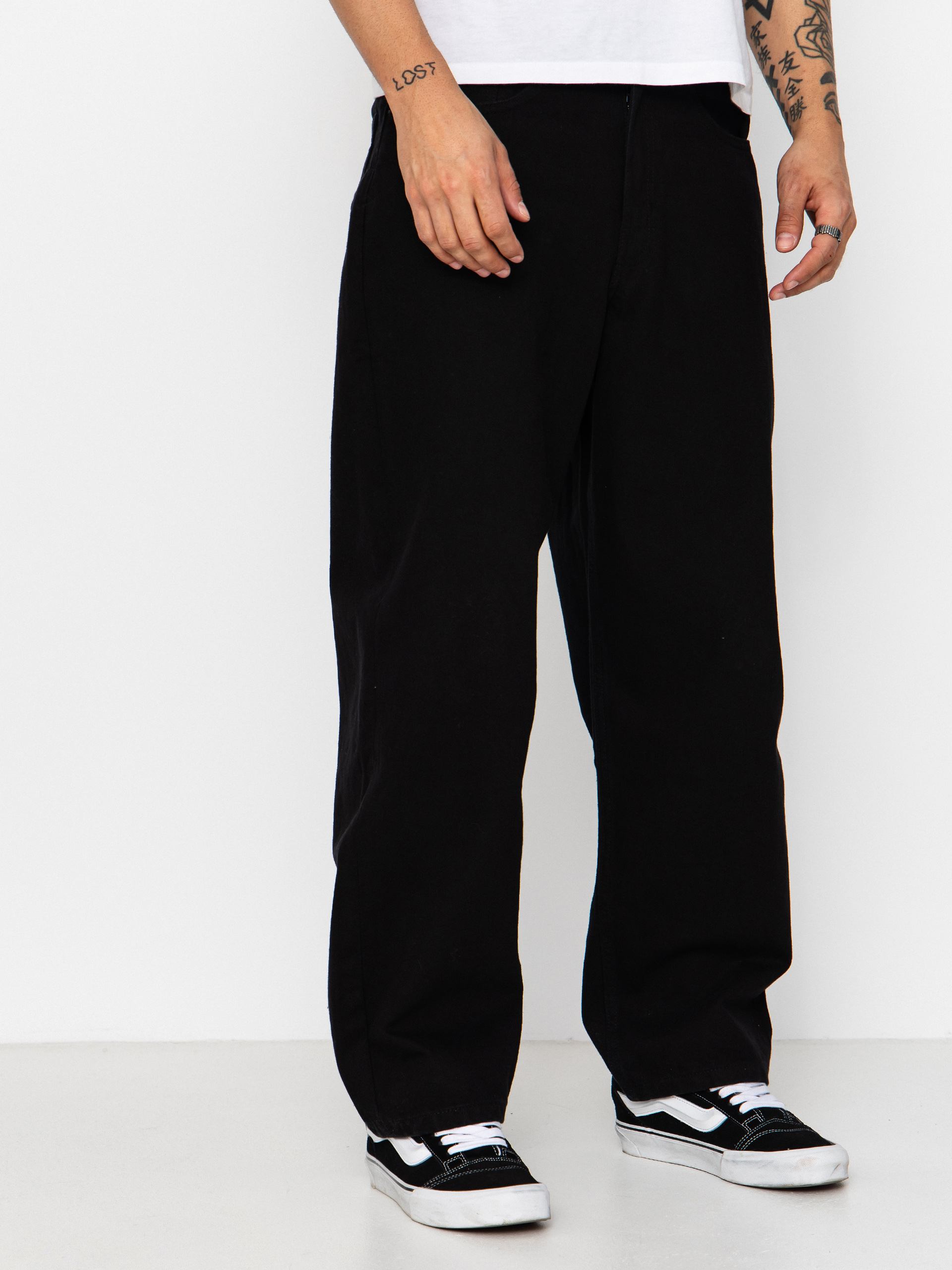 Pantaloni Vans Check 5 Baggy Denim (black)