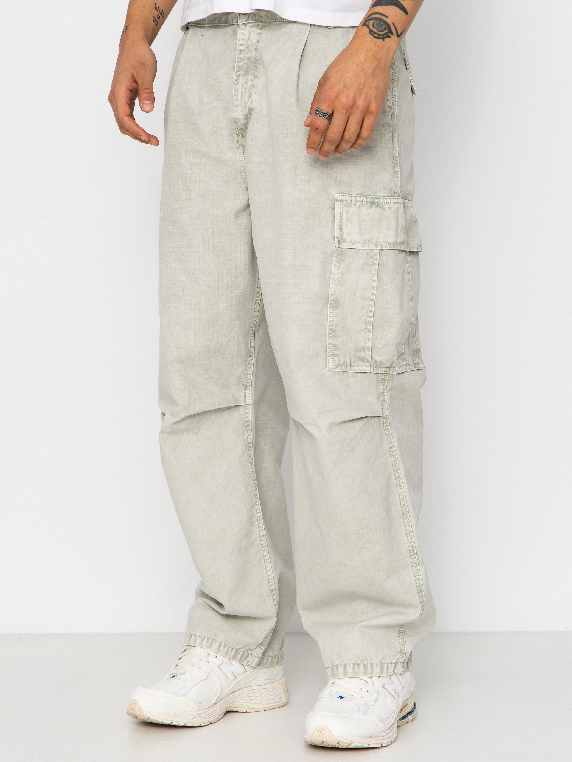 Pantaloni Carhartt WIP Cole Cargo (dollar green)