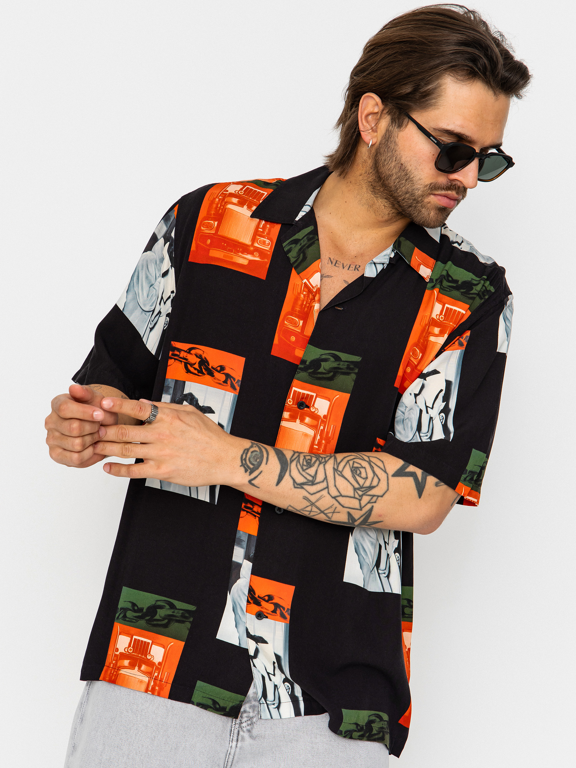 Cămașă Carhartt WIP Sean Hamilton (sean hamilton print/black)