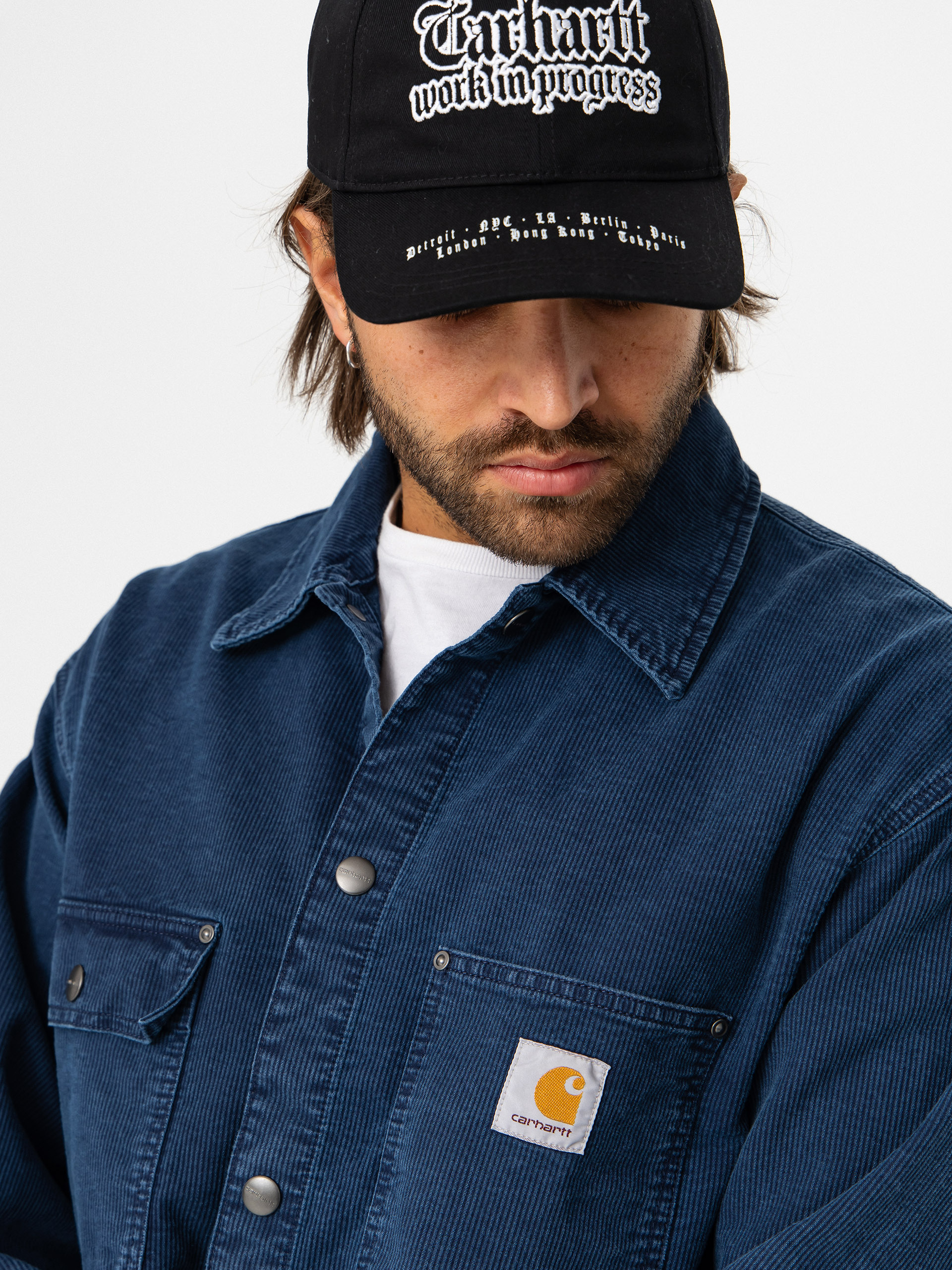 Geacă Carhartt WIP Parrish (blue)