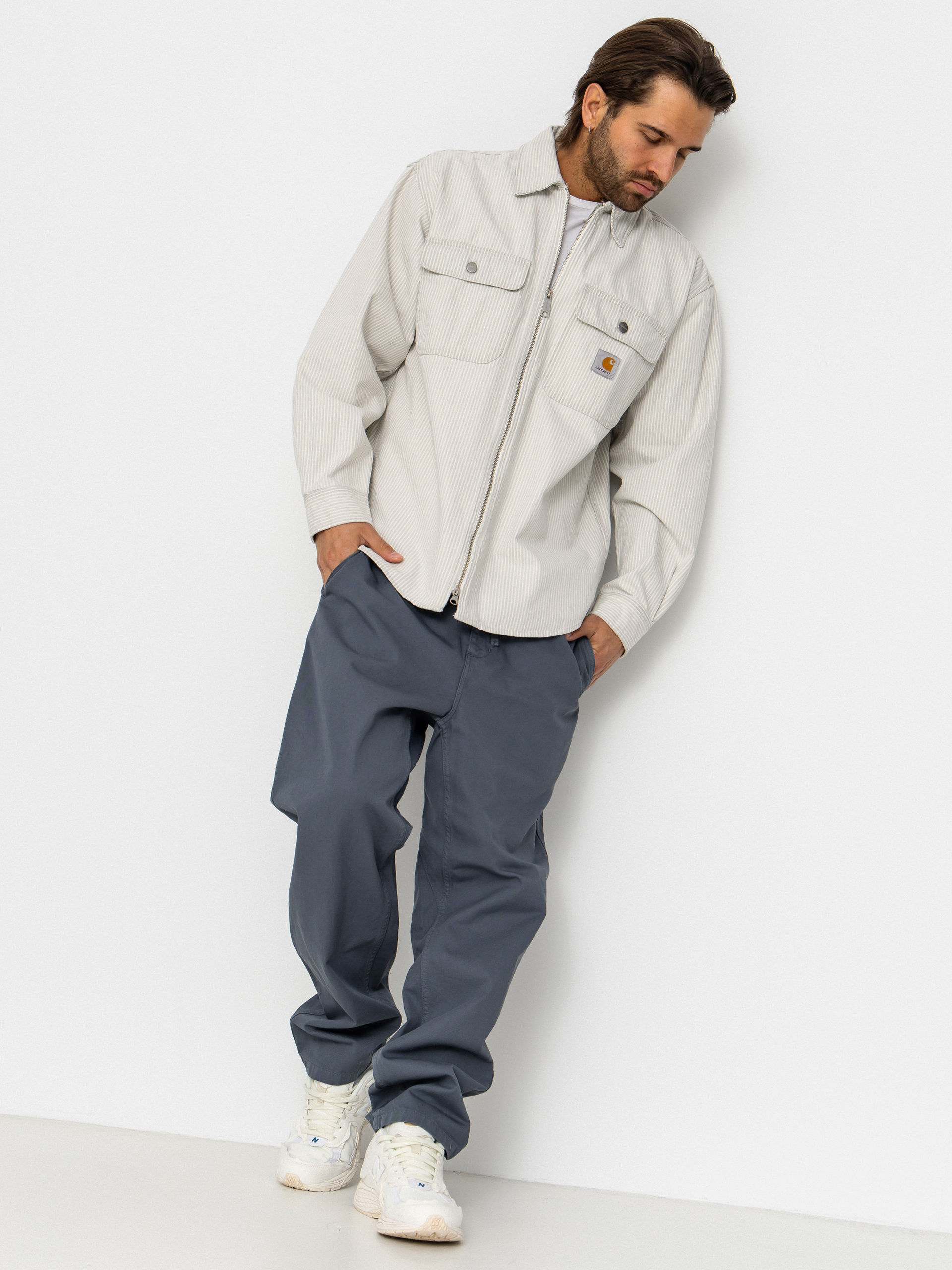 Geacă Carhartt WIP Mercer (mercer stripe/graphite/wax)