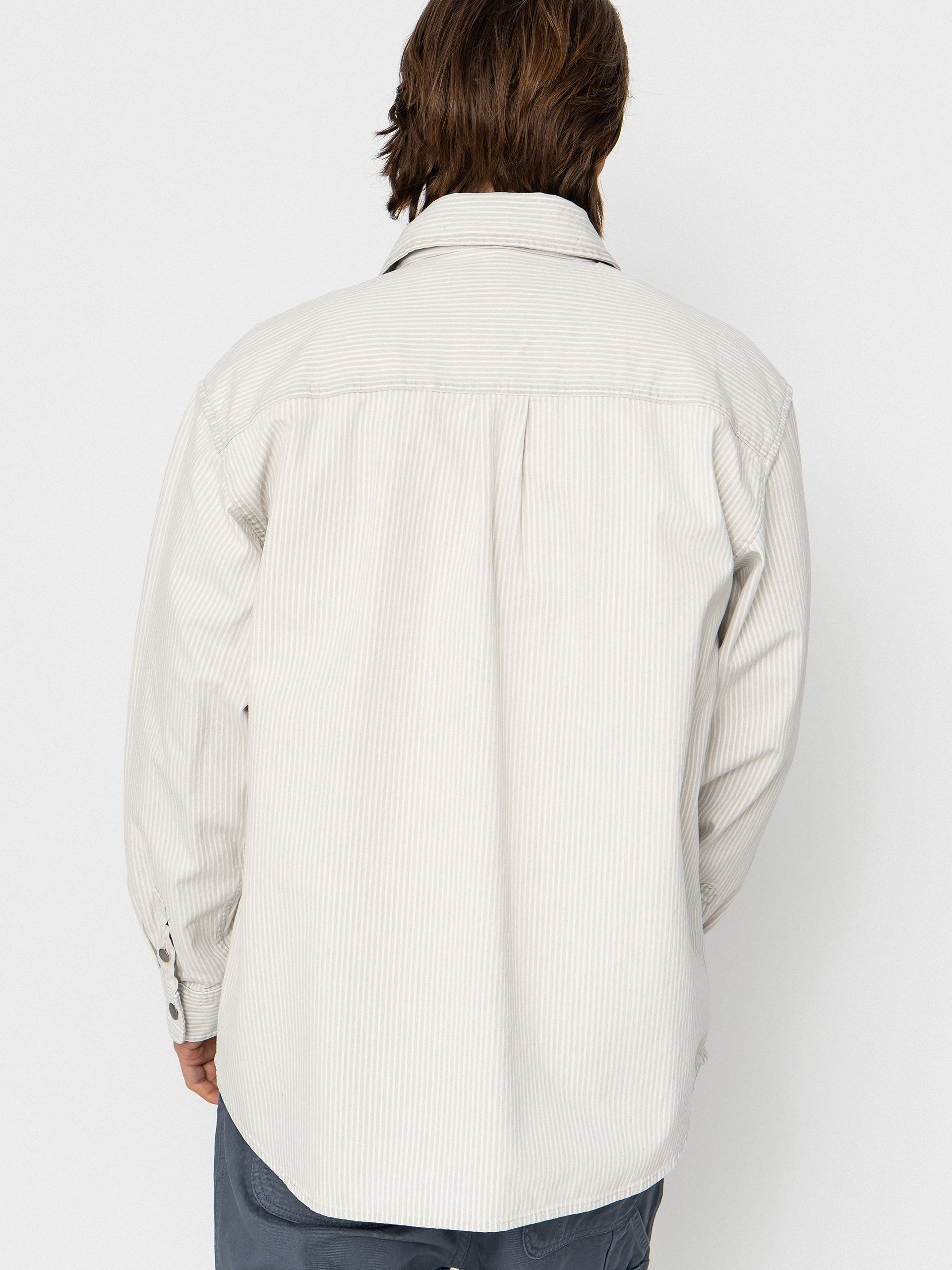 Geacă Carhartt WIP Mercer (mercer stripe/graphite/wax)