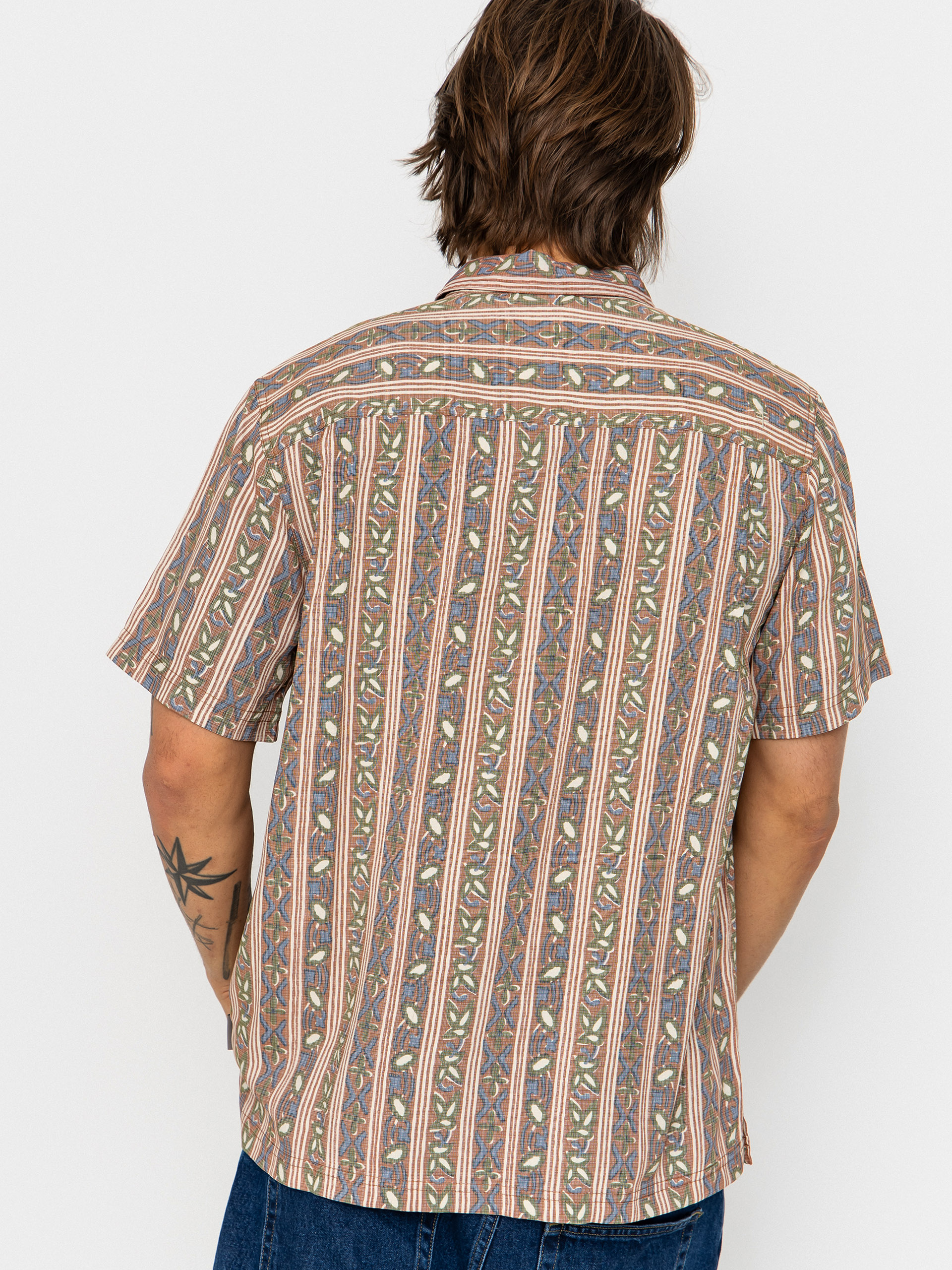 Cămașă Royal Robbins Camino Pucker (mahogany botanist pt)