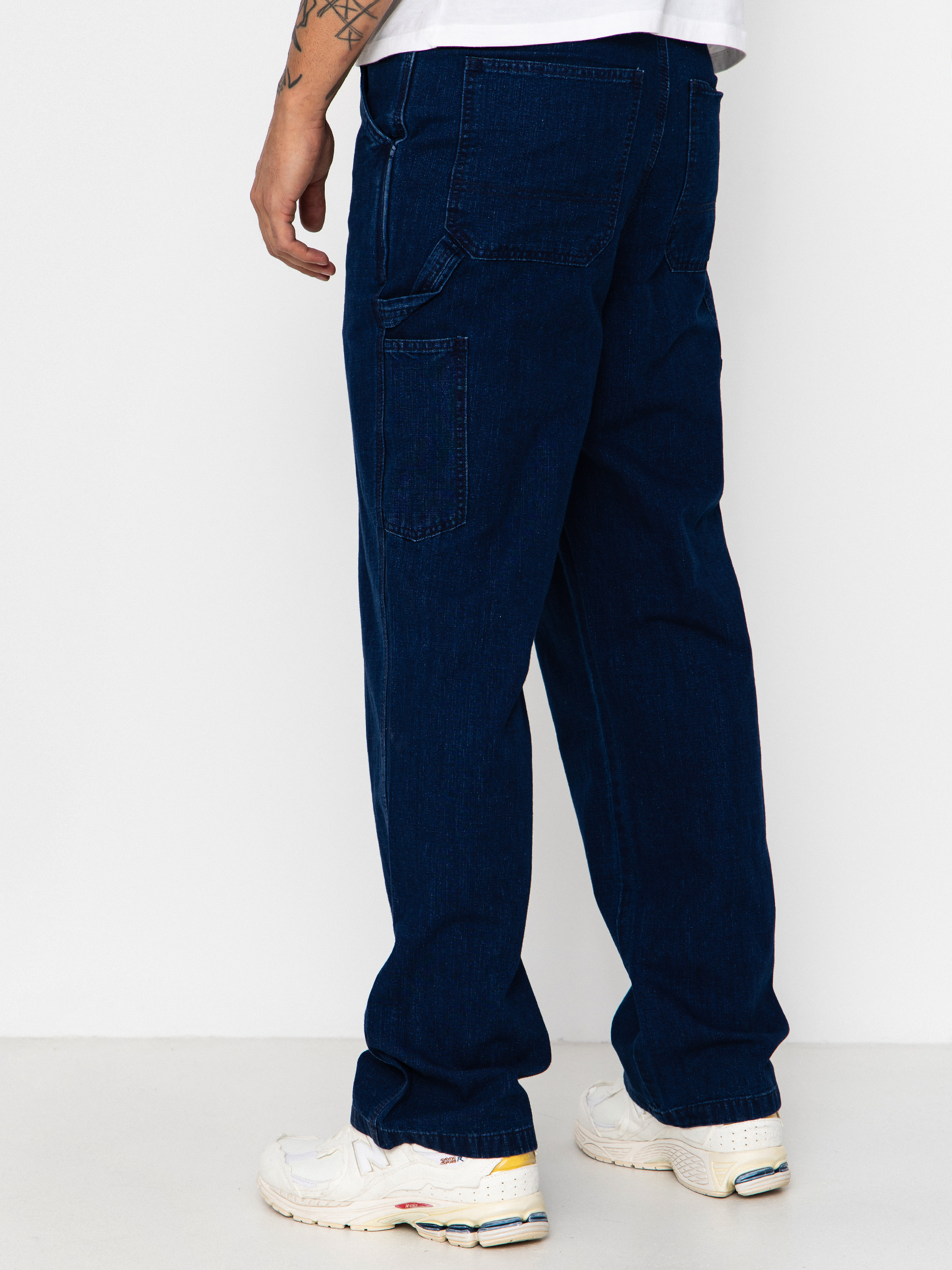 Pantaloni Deus Ex Machina Big Fella Chambray (indigo)