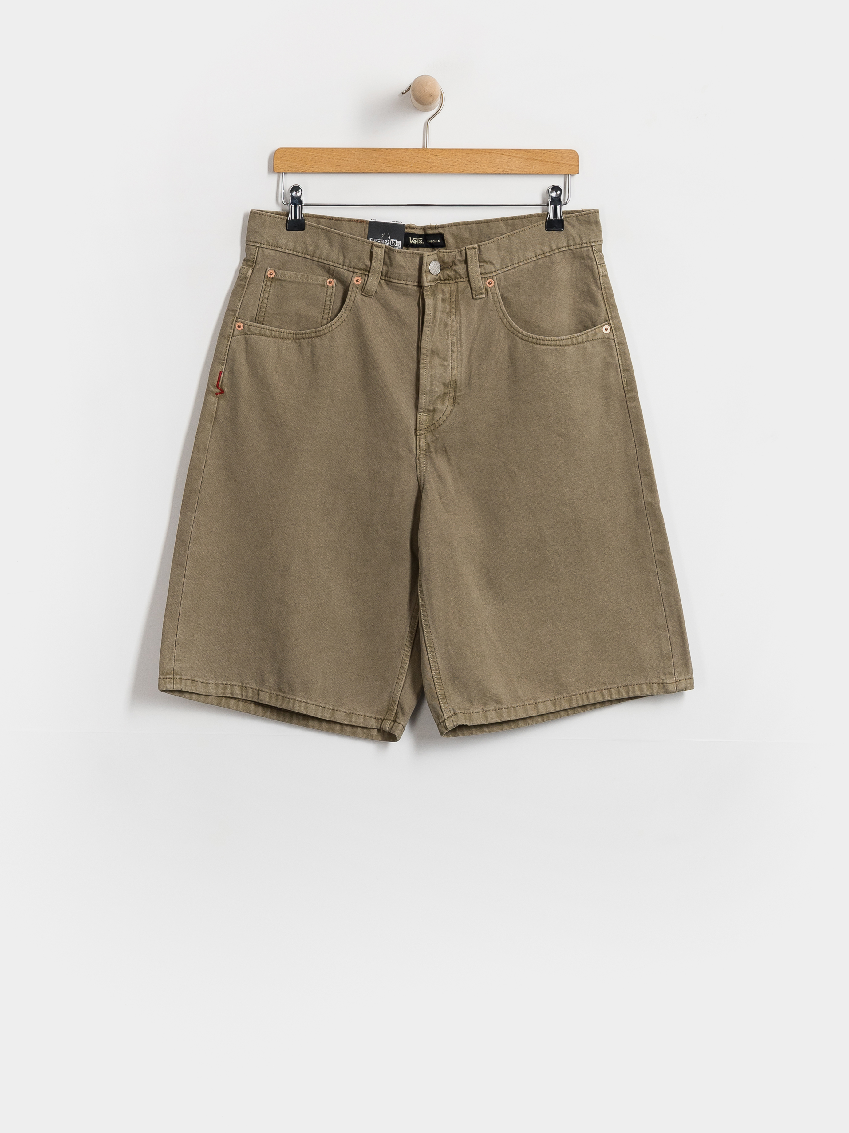 Pantaloni scurți Vans Lx Check 5 Baggy Denim
