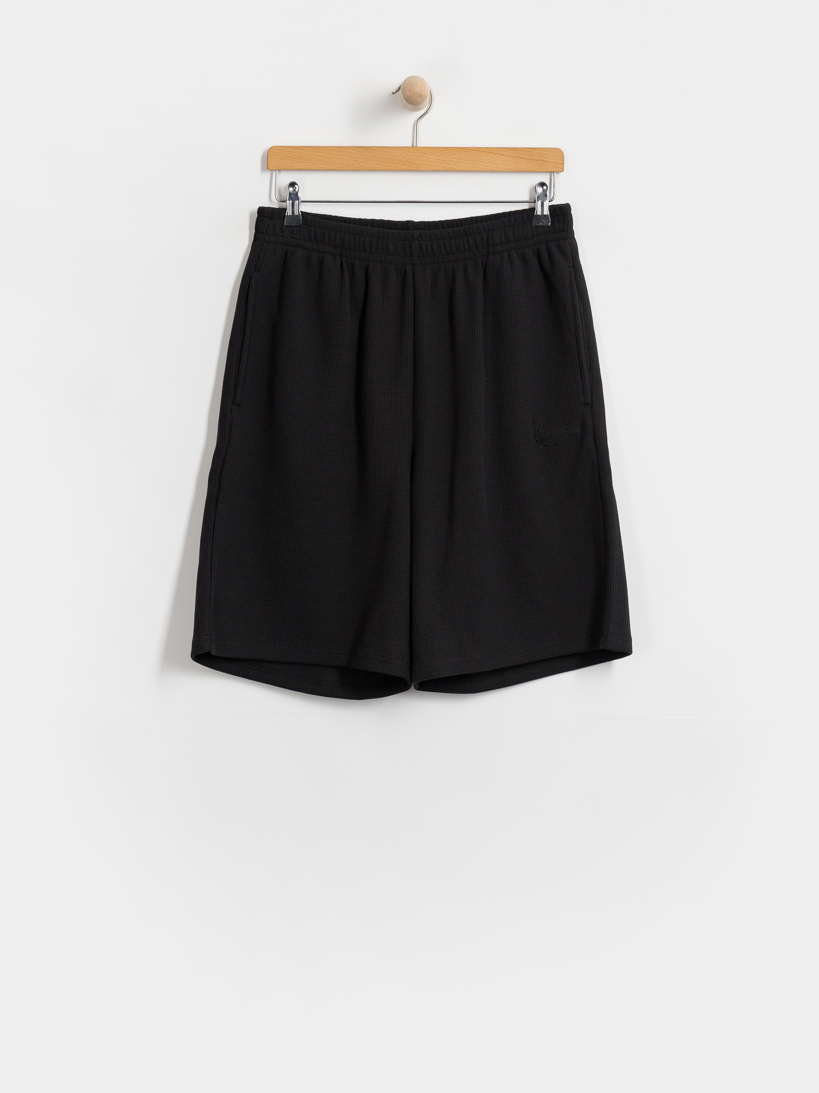 Pantaloni scuru021bi Karl Kani Signature Waffle (black)