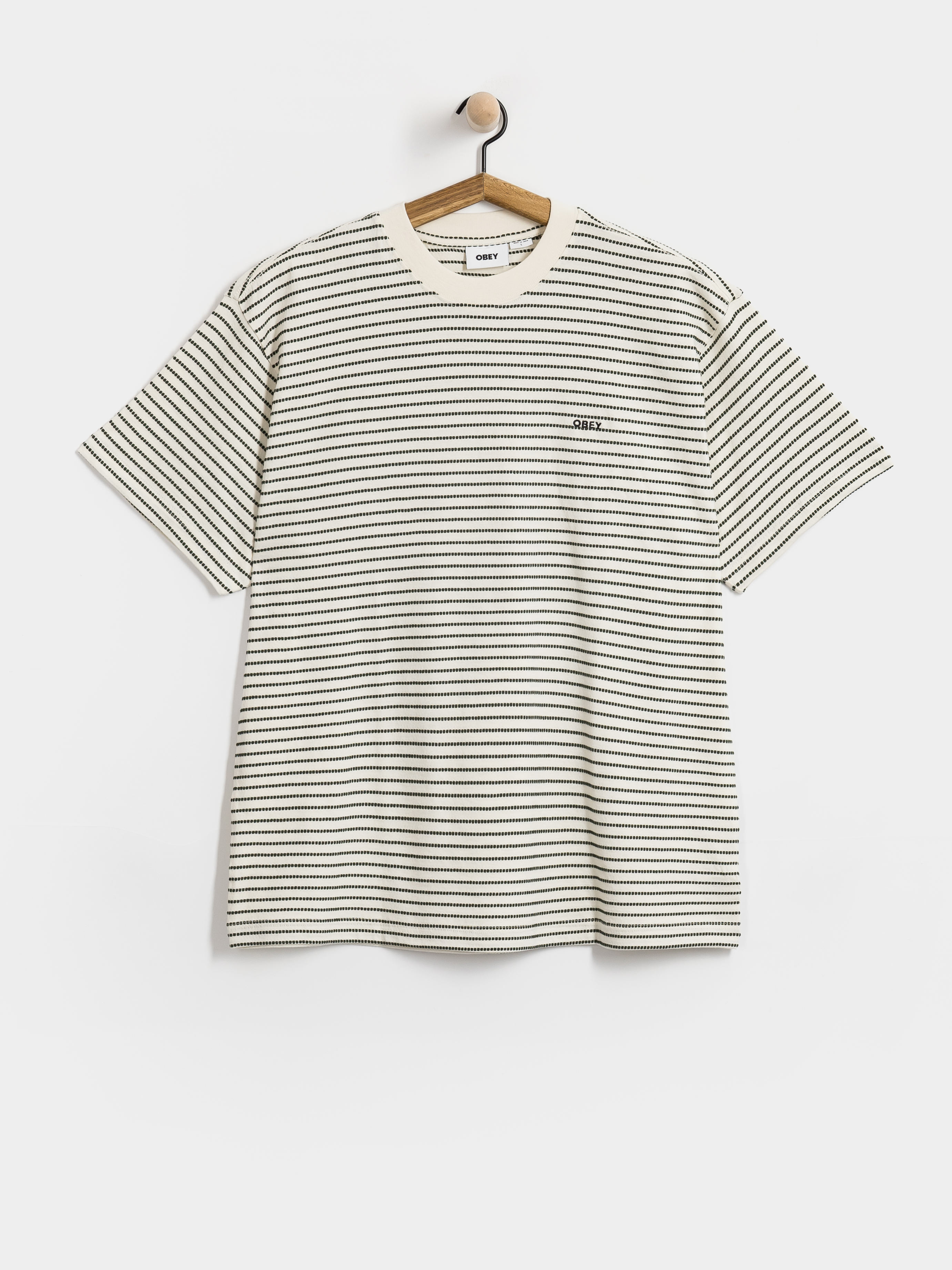 Tricou OBEY Edwin (cream mutli)