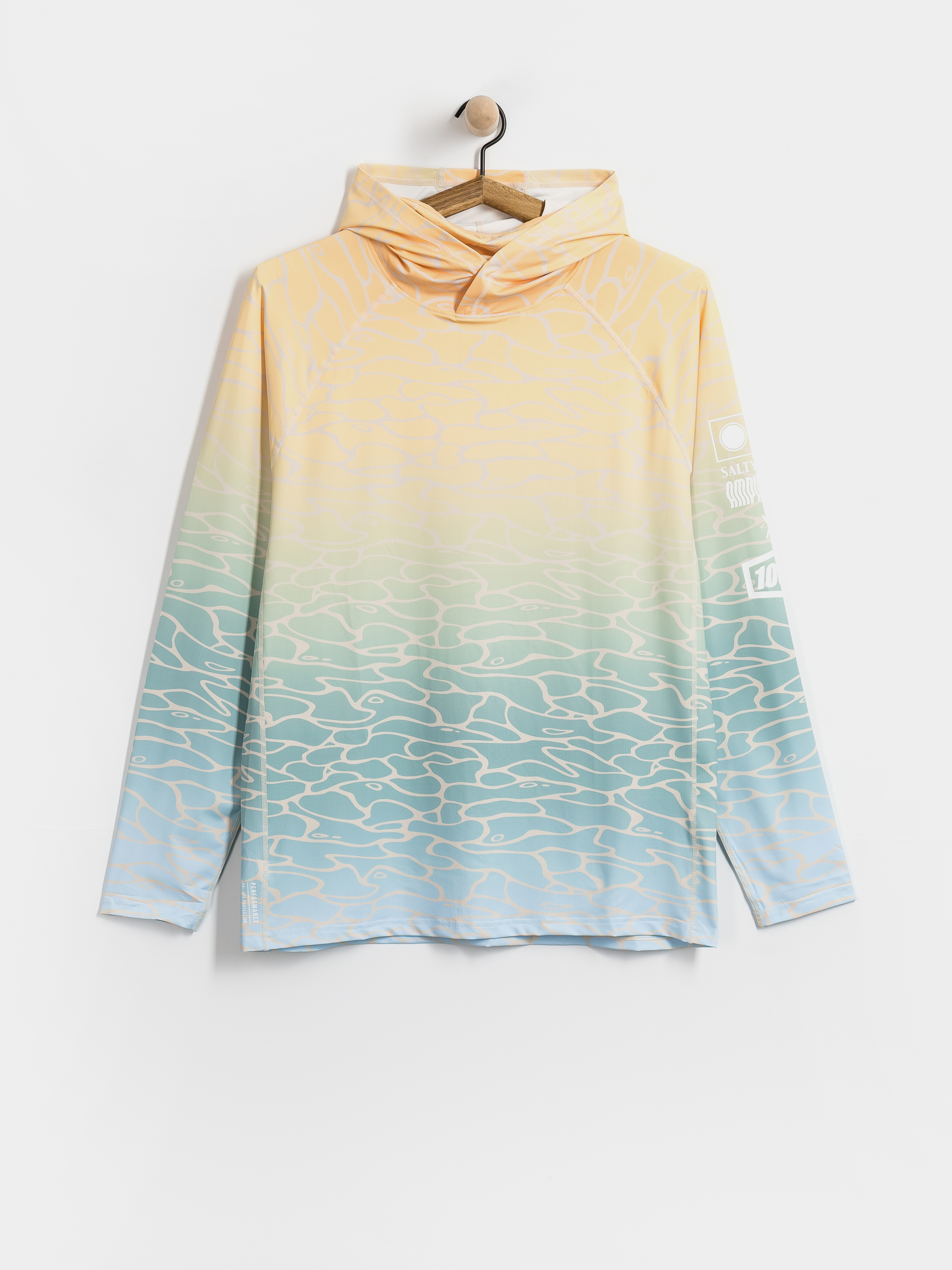 Longsleeve Salty Crew Glare Uv Hoodie Sun Protect (dawn)