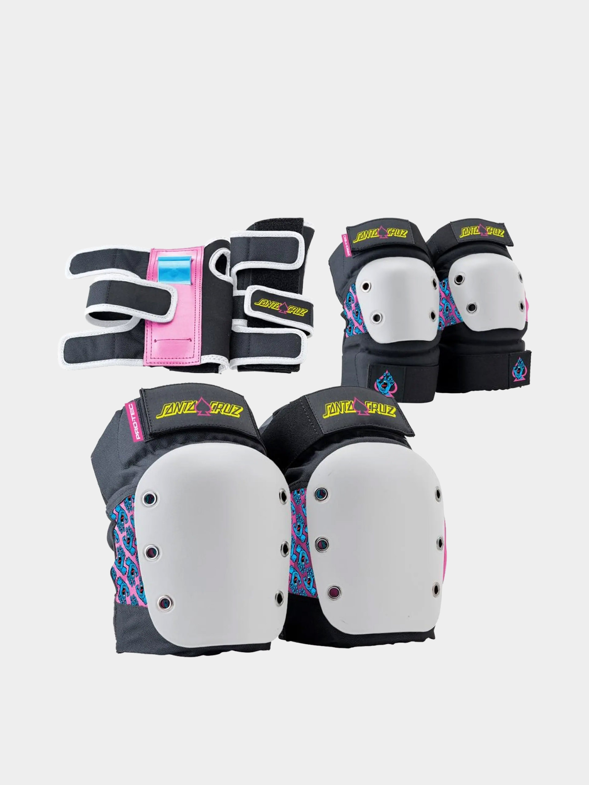 Apărători Pro Tec Street 3 Pk Pad Set Santa Cruz