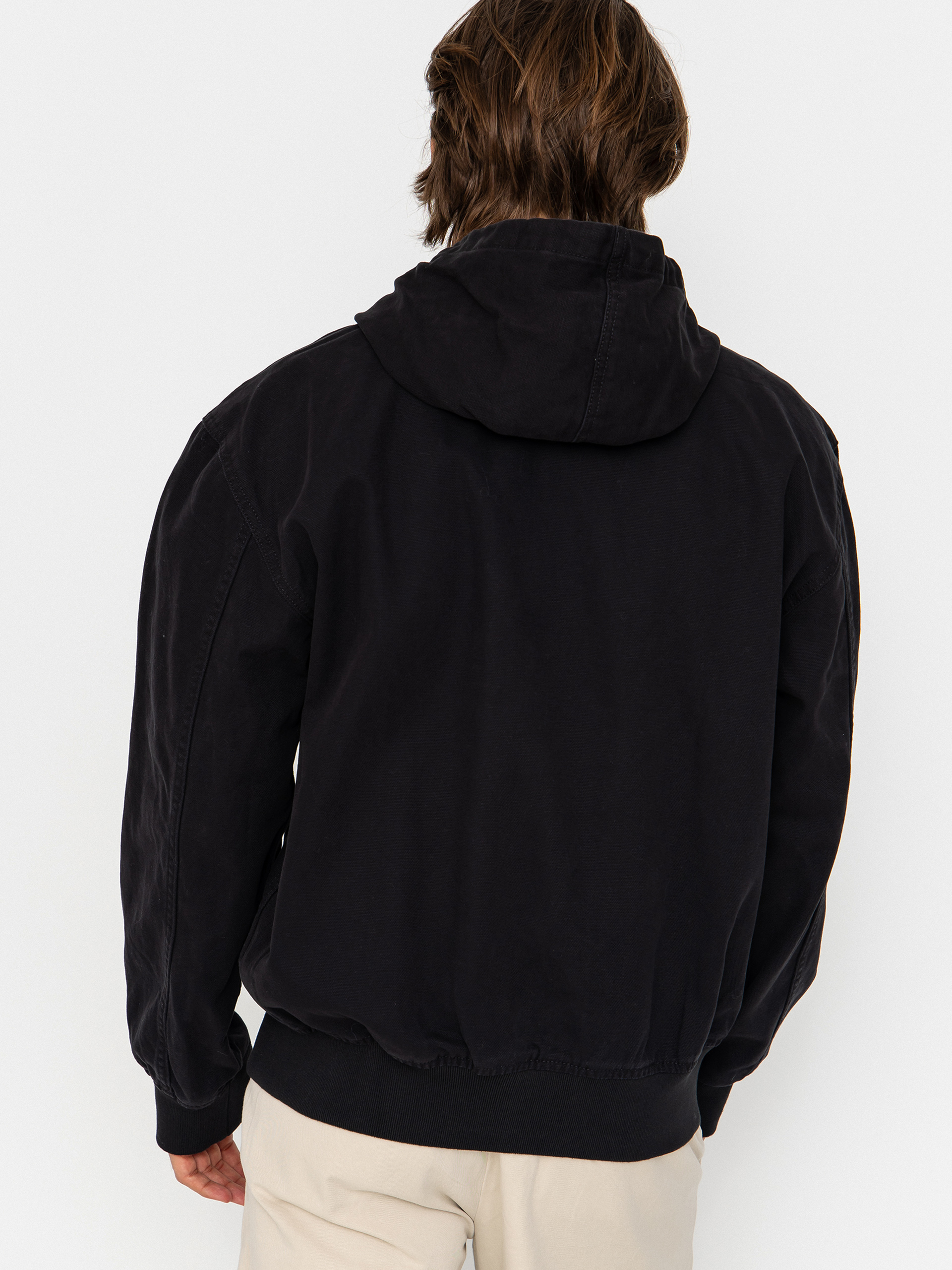 Geacă Dickies Unlined Canvas Hooded Bomber (black)