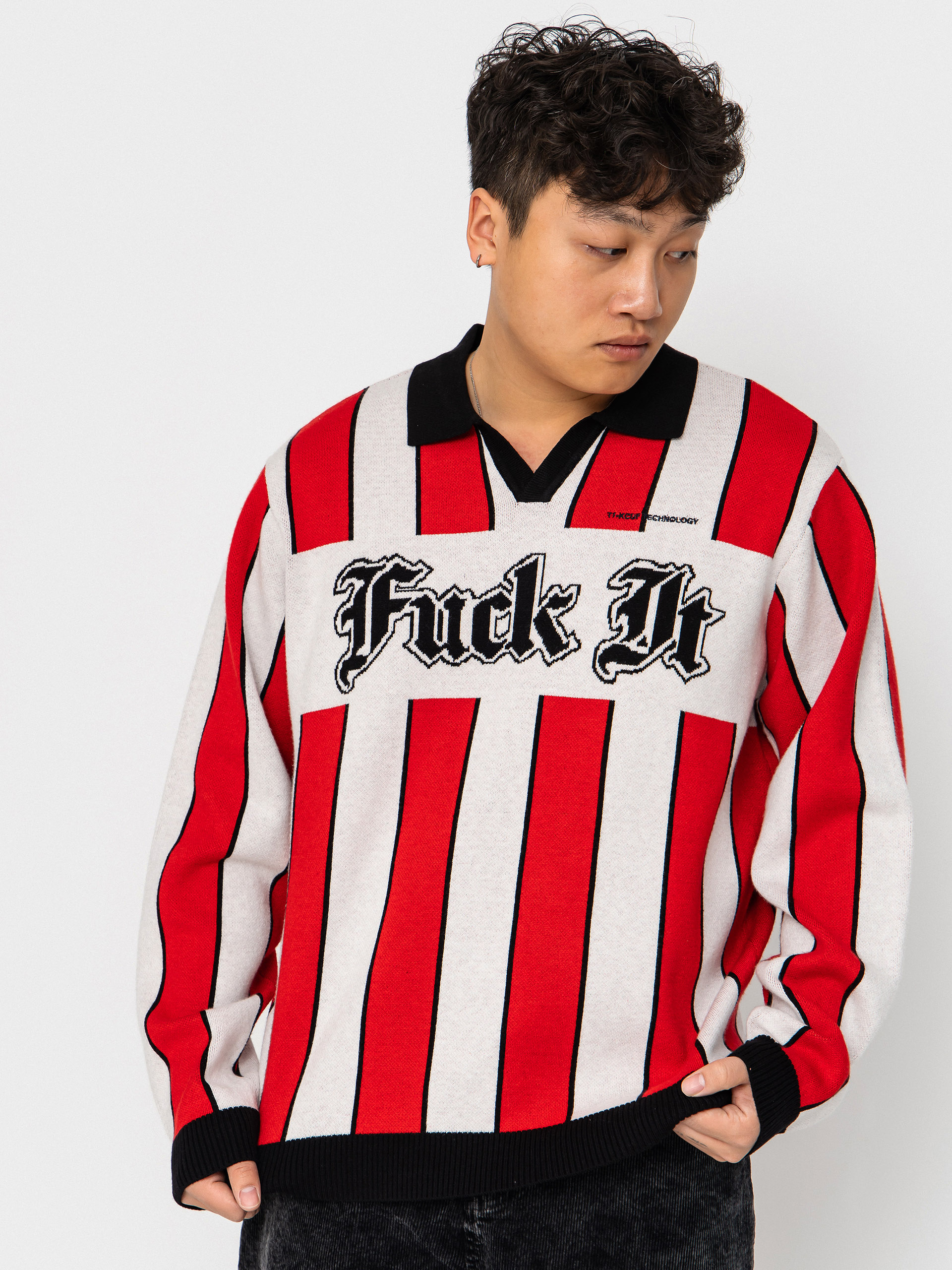 Pulover HUF Midfield Jersey (red)