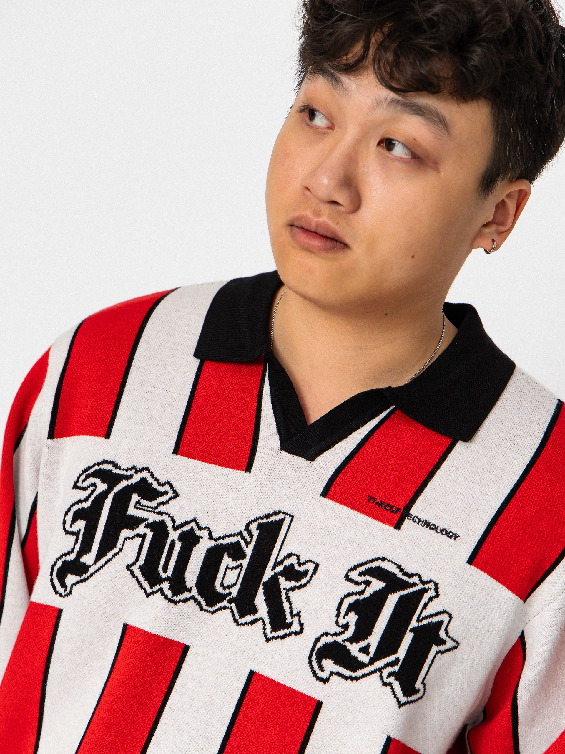 Pulover HUF Midfield Jersey (red)
