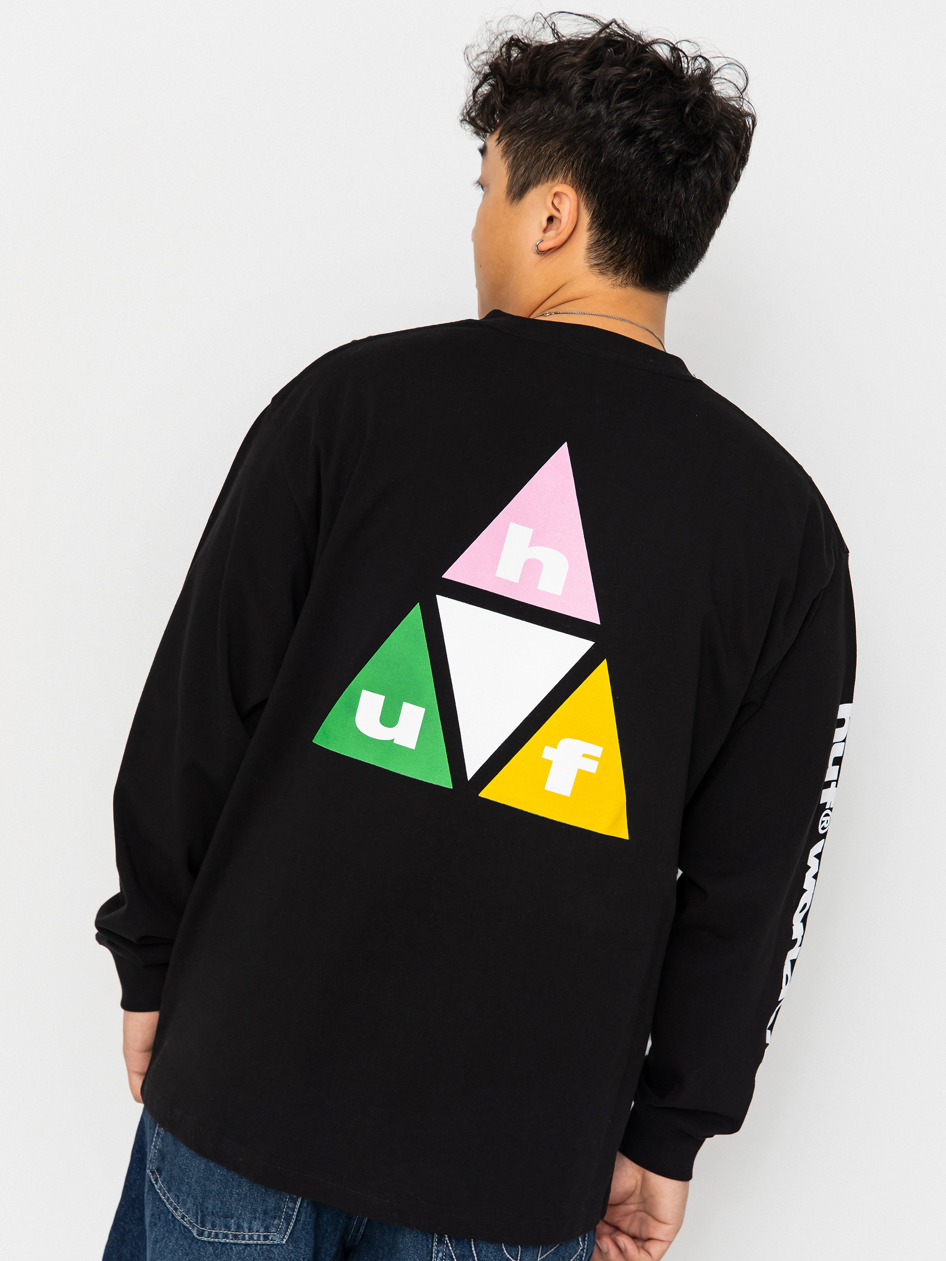 Longsleeve HUF Prism Tt (black)