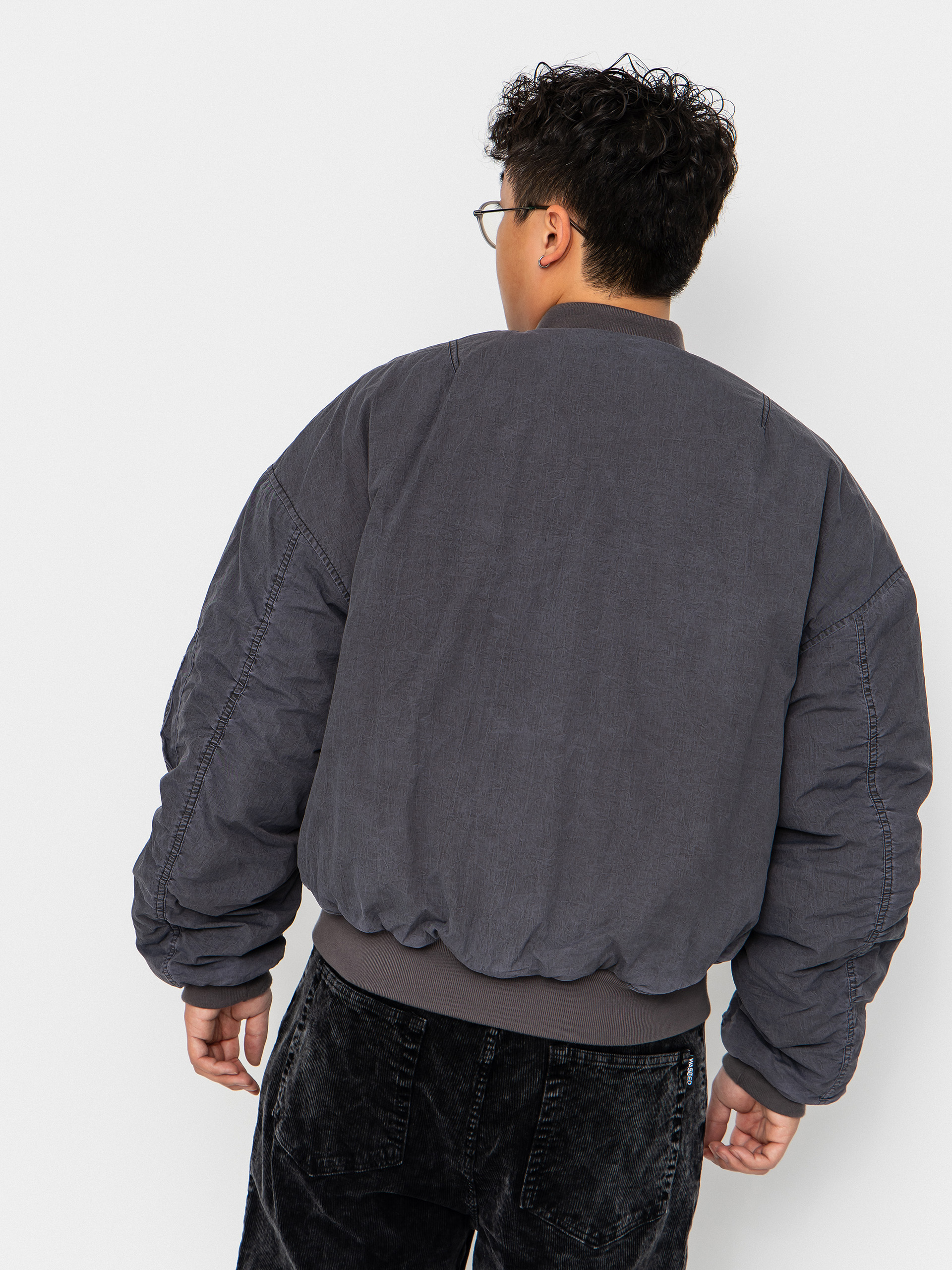 Geacă Wasted Paris Splinter Bombers (stone grey)