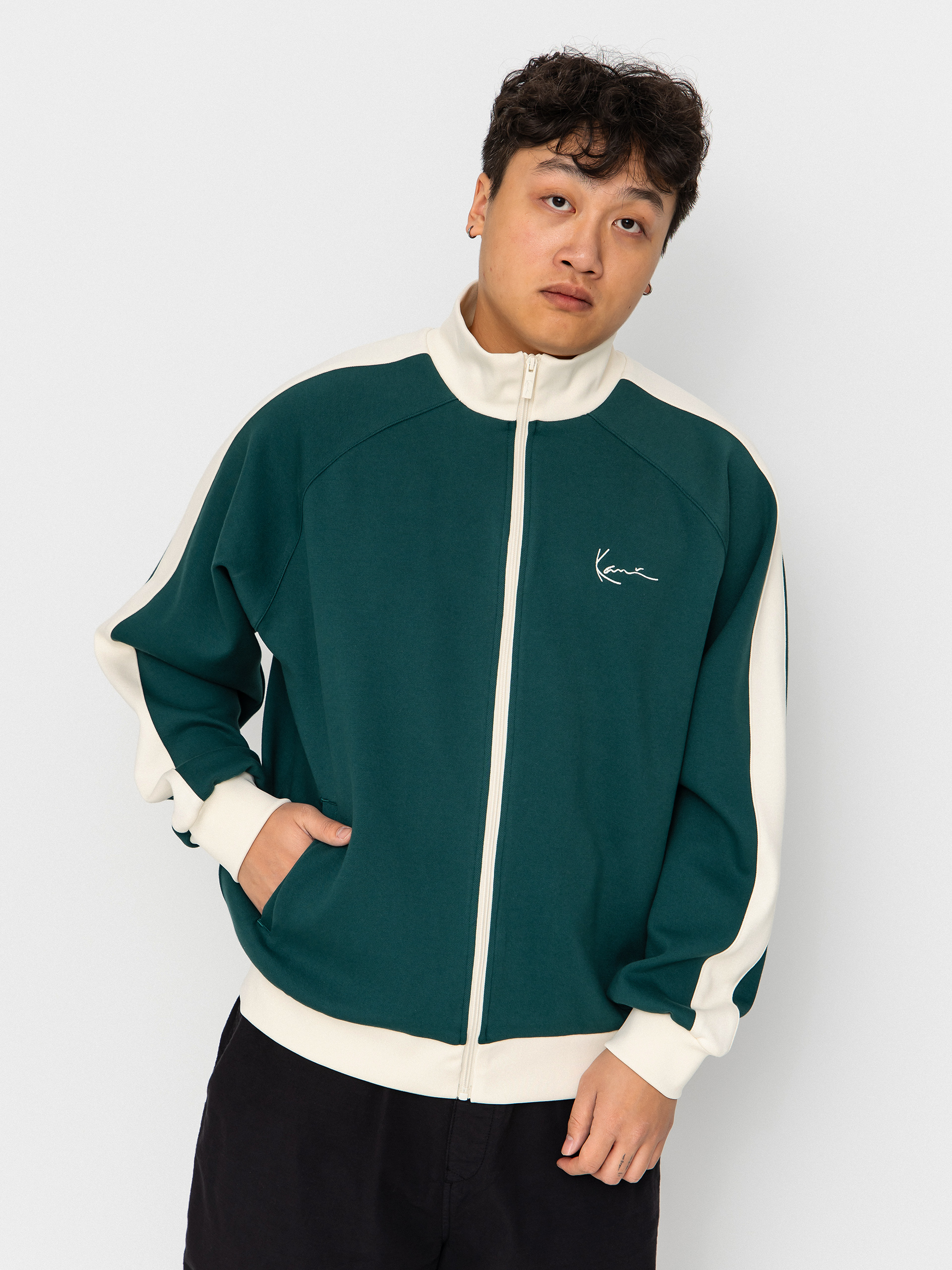 Hanorac Karl Kani Signature Sidestripe Pique (green)