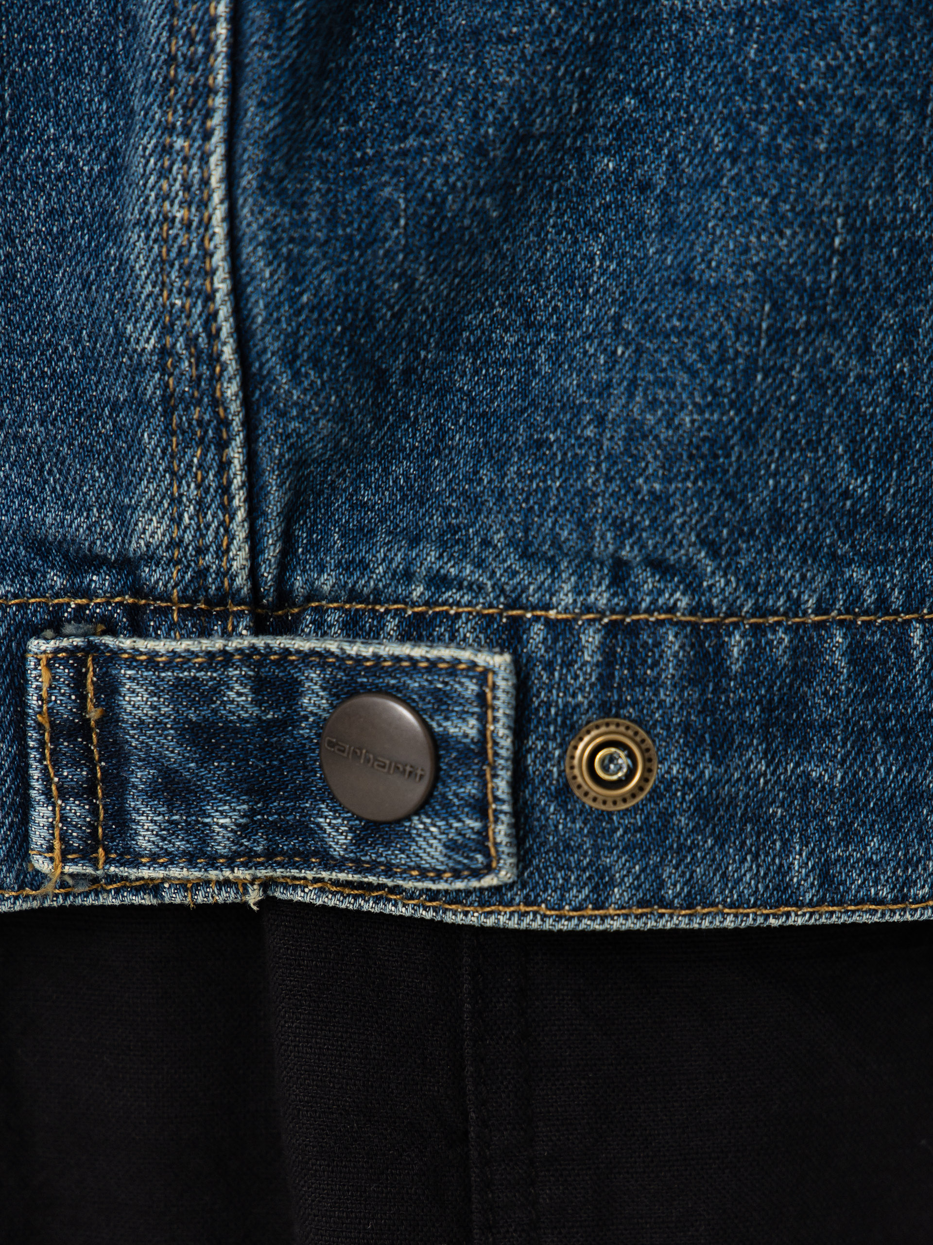 Geacă Carhartt WIP OG Detroit (blue/dusty h brown)