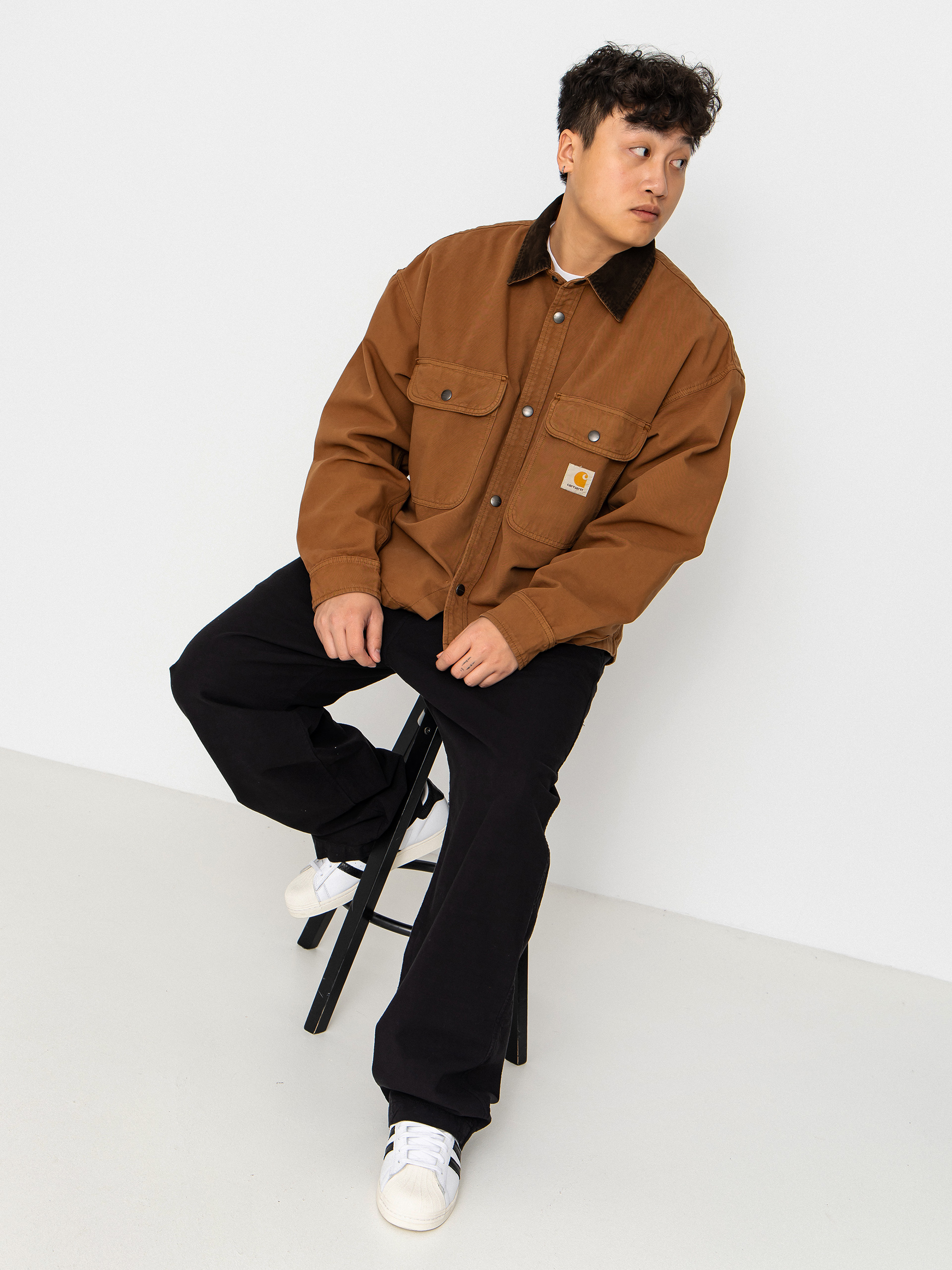 Geacă Carhartt WIP Prescott (hamilton brown/tobacco)