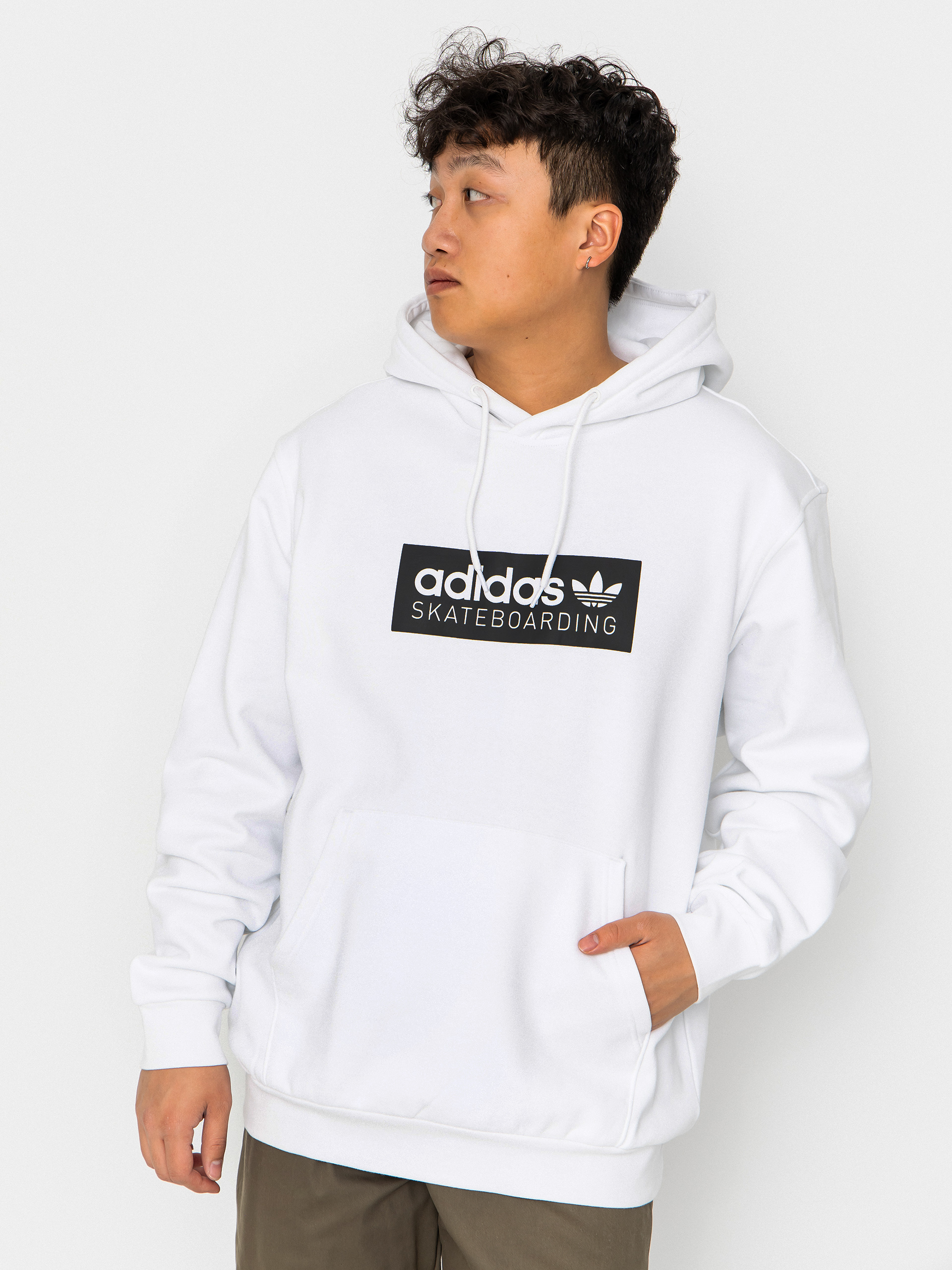 Hanorac cu glugă adidas Skt Logo HD