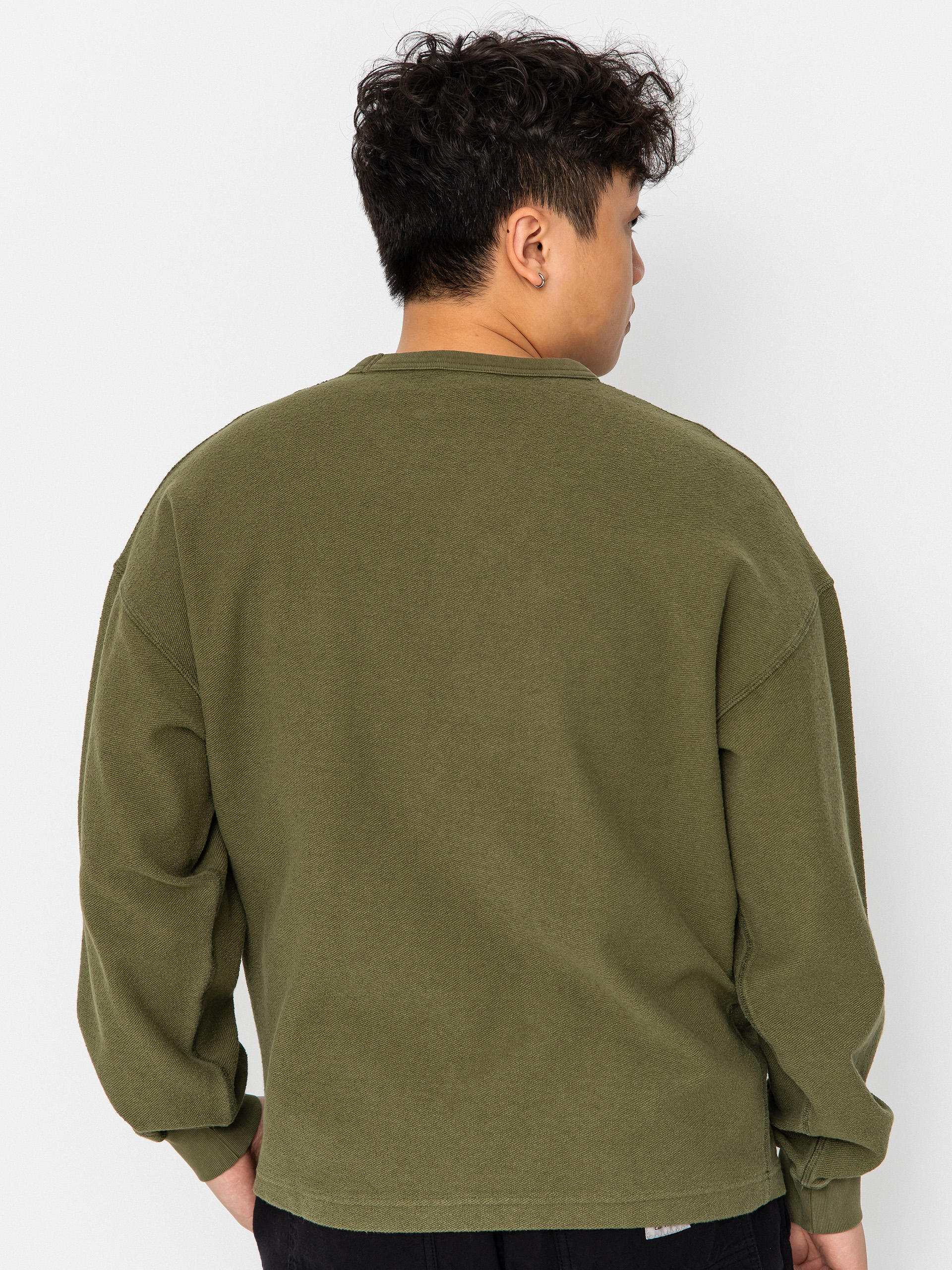 Pulover Polar Skate Reversed (army green)