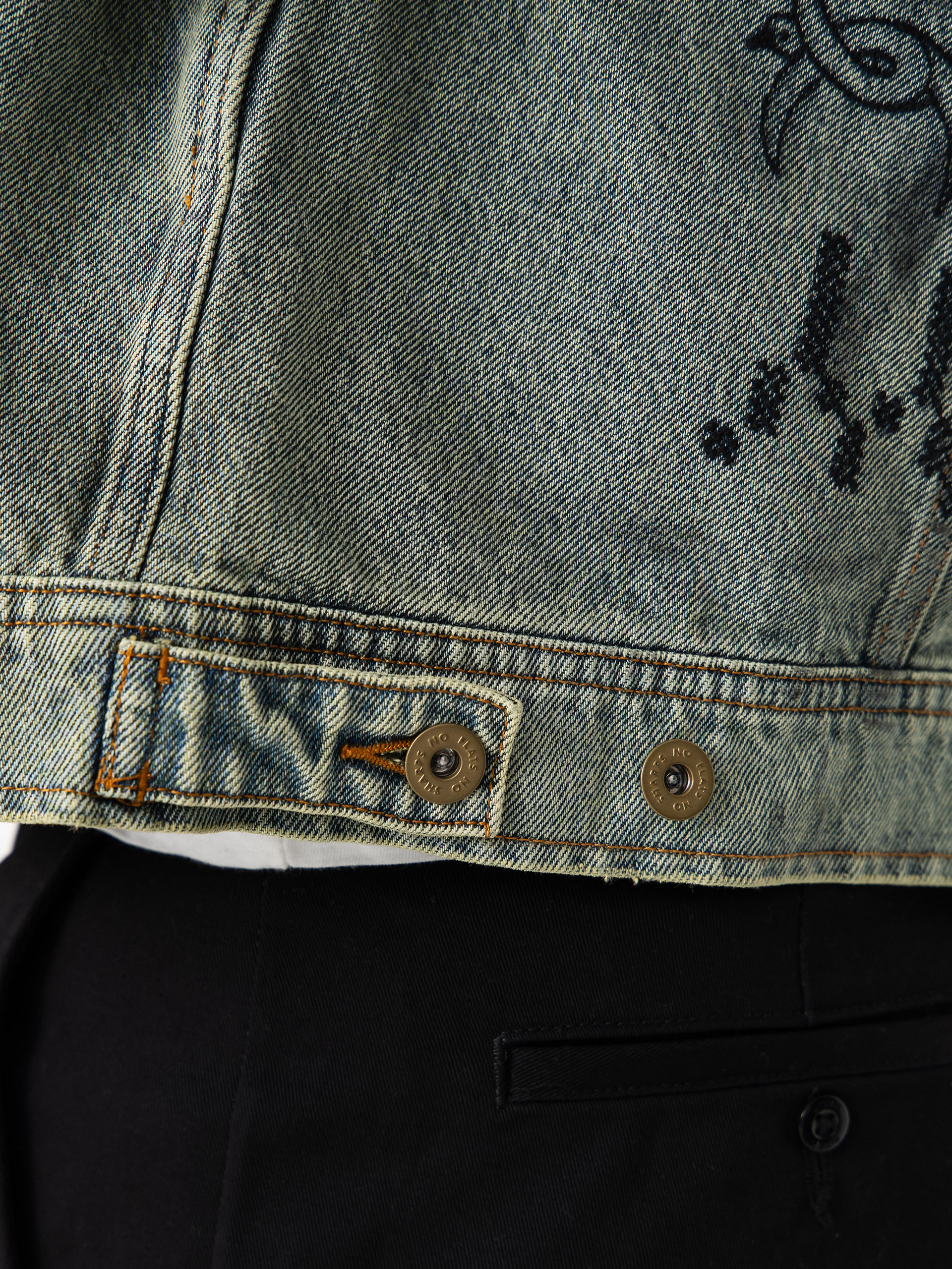 Geacă Deus Ex Machina Mephistopheles (vintage indigo)