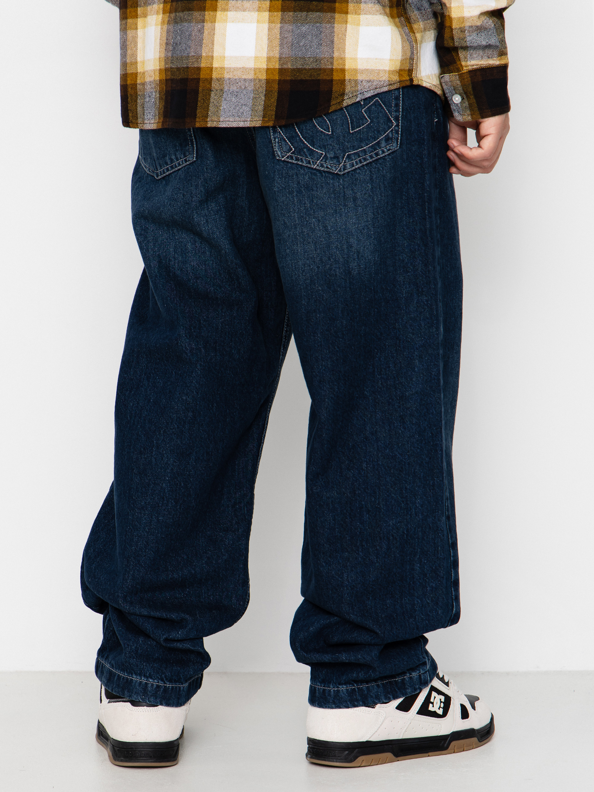 Pantaloni DC Worker Baggy Denim Double That (dark denim)
