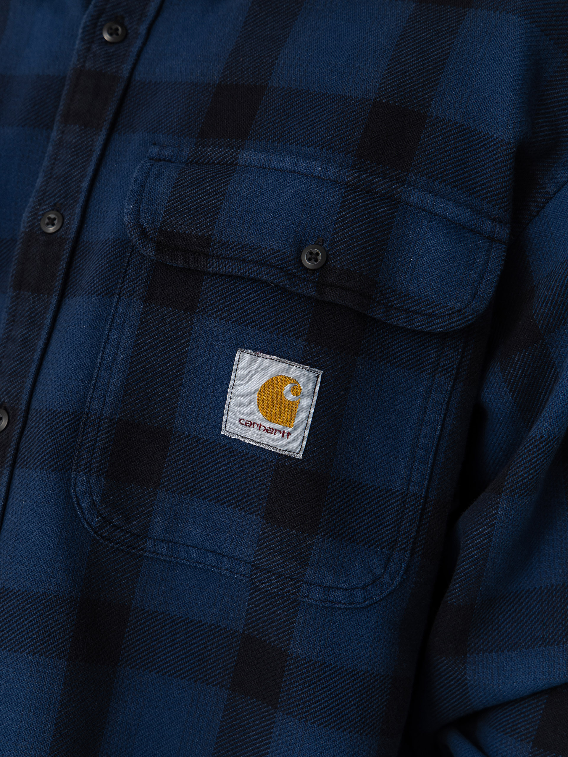 Cămașă Carhartt WIP Edmands (edmands check/natural/jupiter)