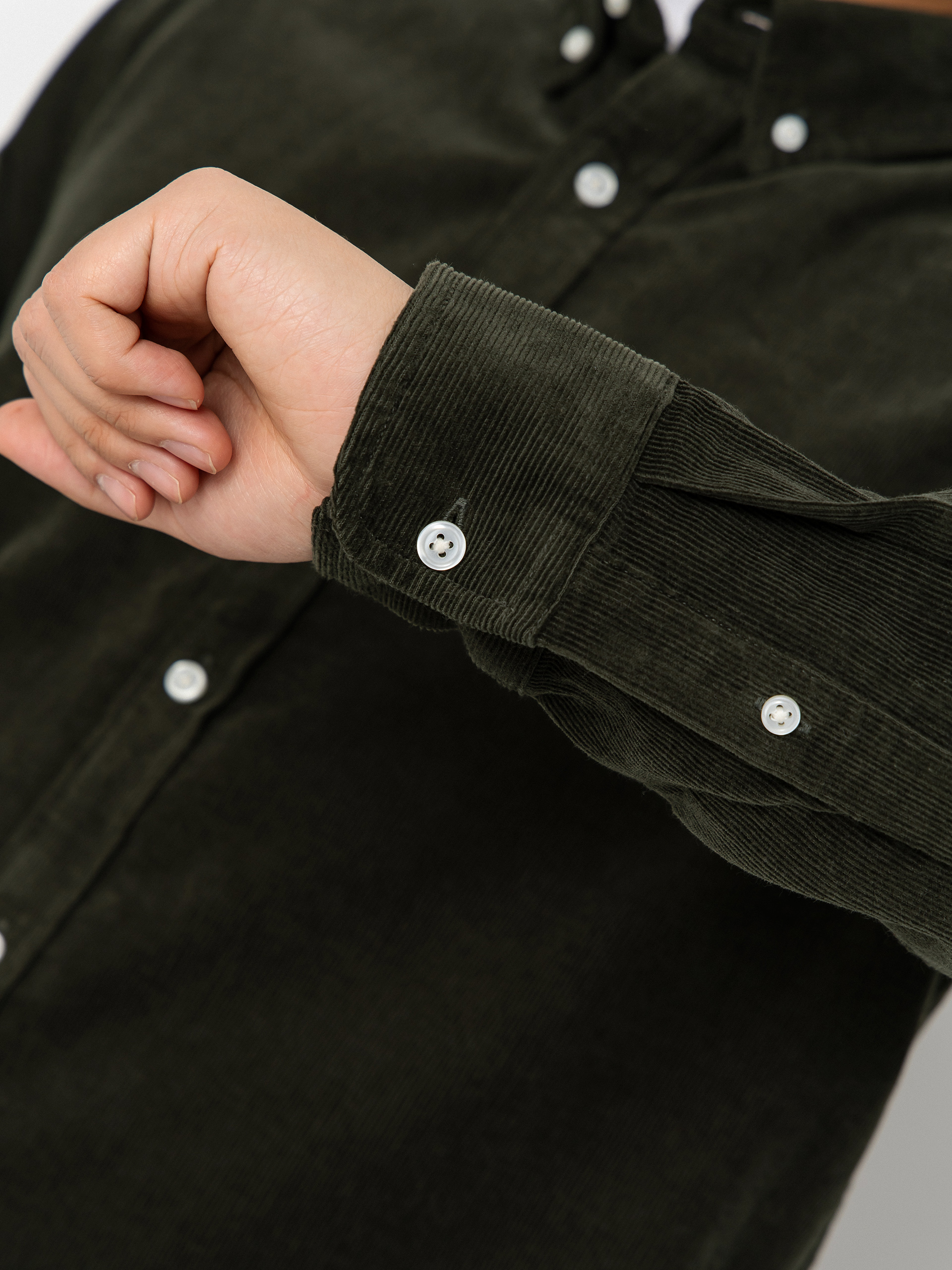Cămașă Carhartt WIP Madison Fine Cord (opuntia/wax)